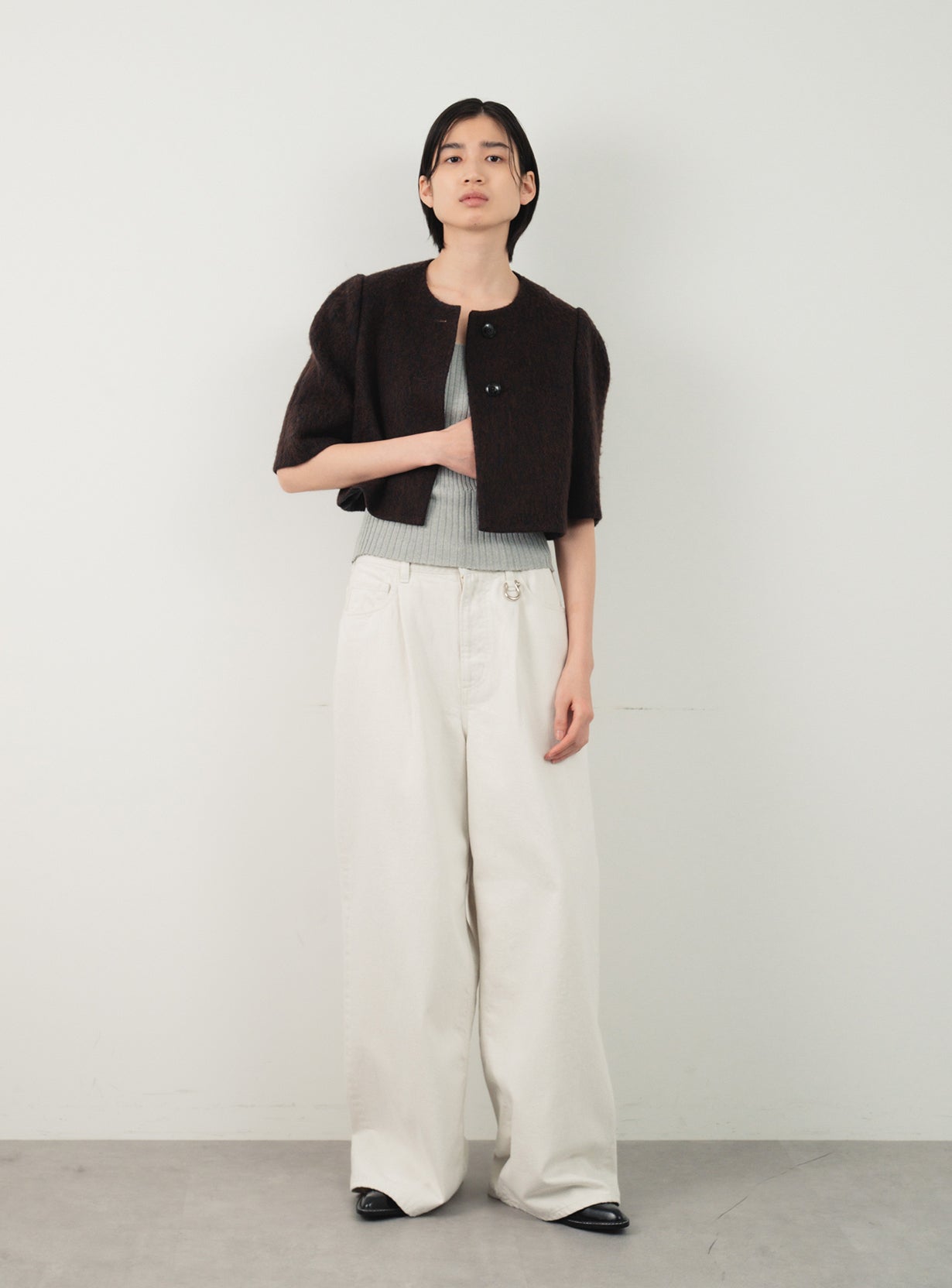 【予約商品】シャギーショートボレロ