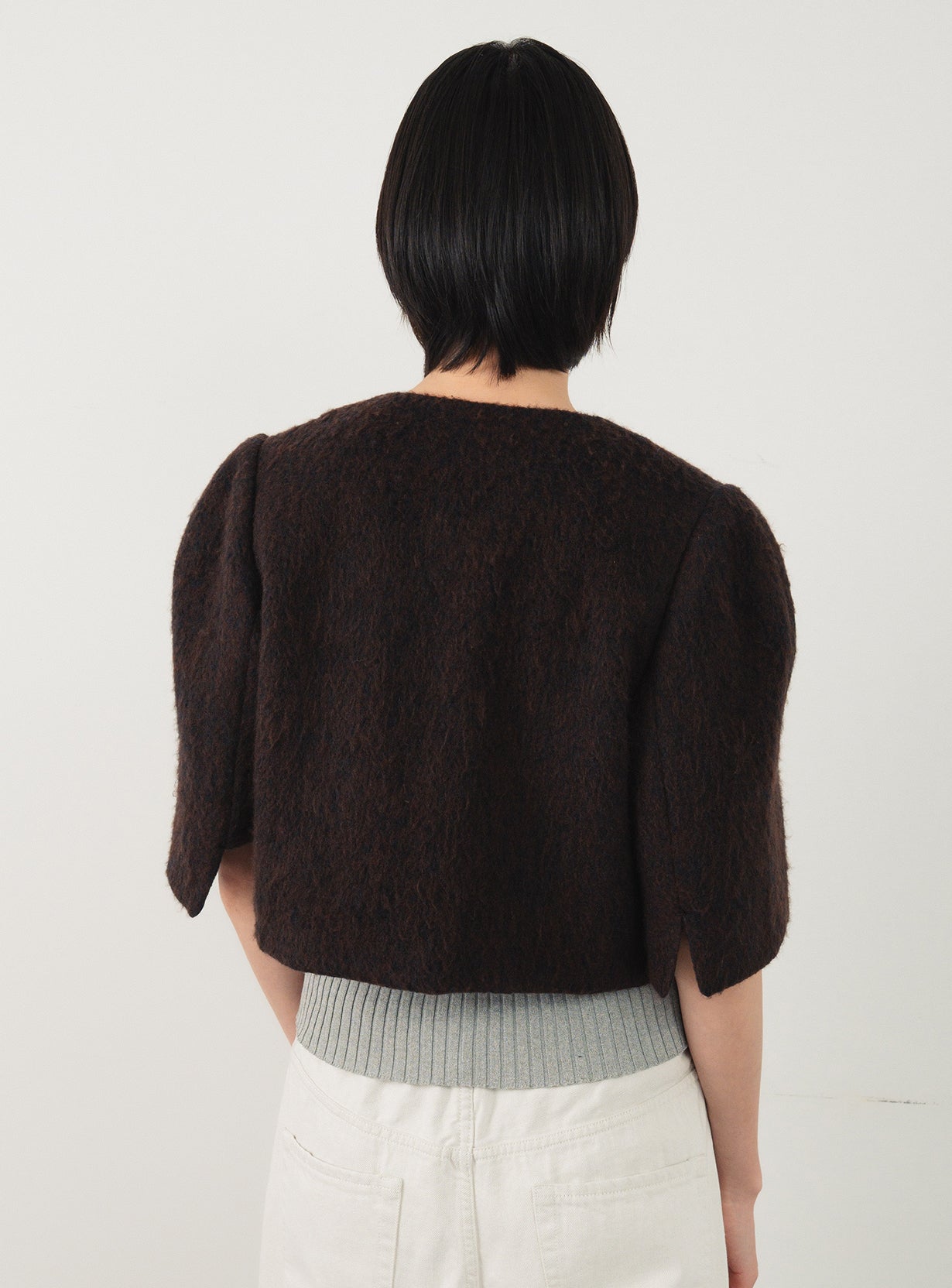 【予約商品】シャギーショートボレロ