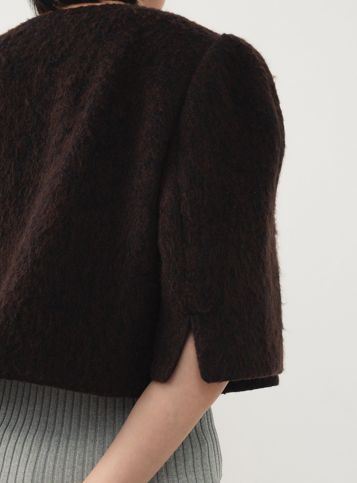 【予約商品】シャギーショートボレロ