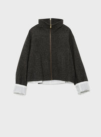 シルクネップジップジャケット
