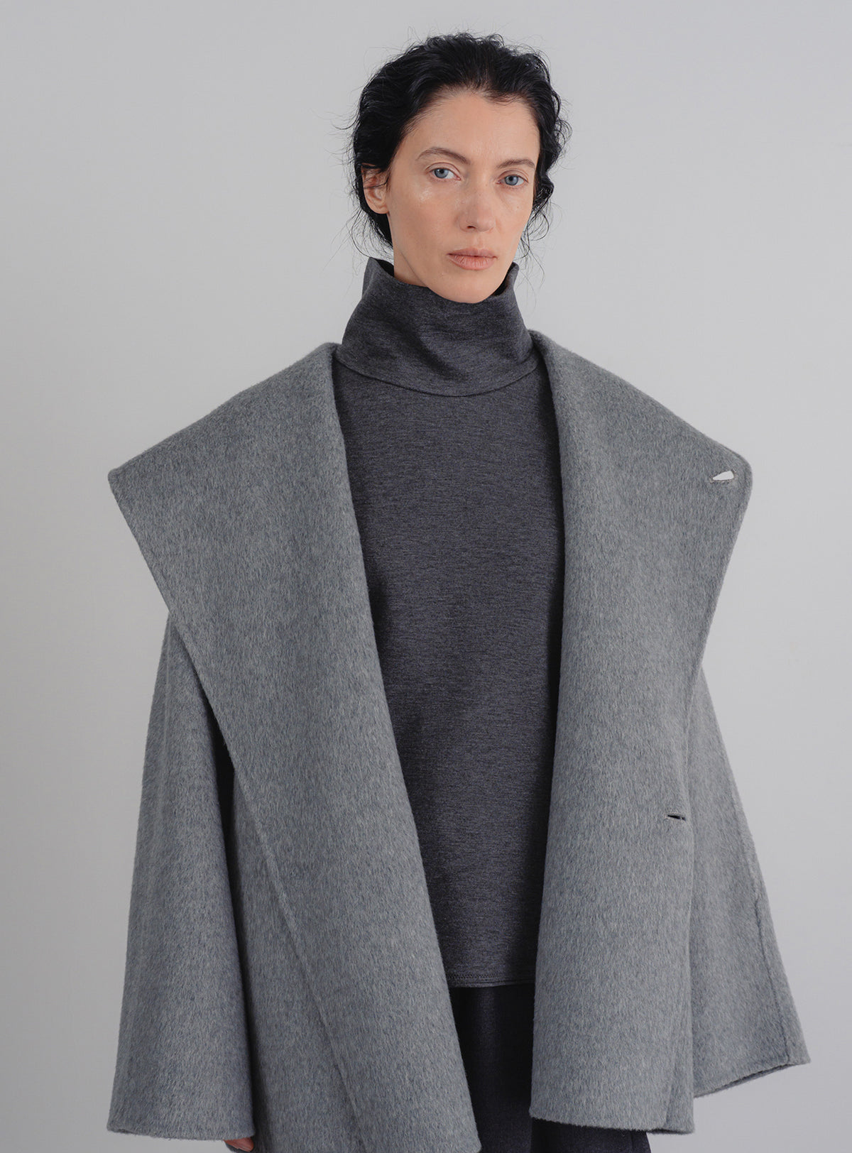 【予約商品】ウールカシミアフーディ