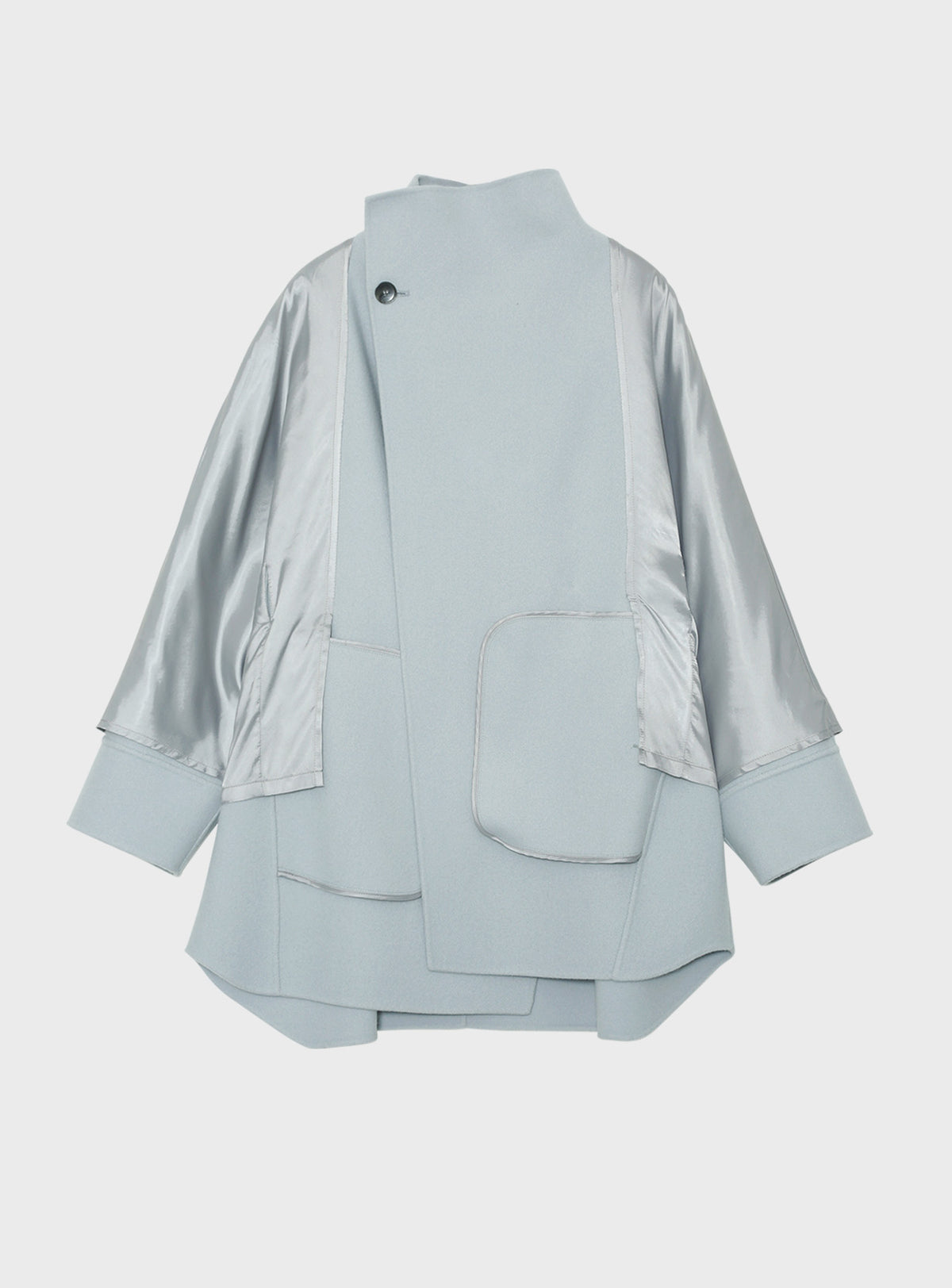 【予約商品】ファネルネックミドルコート