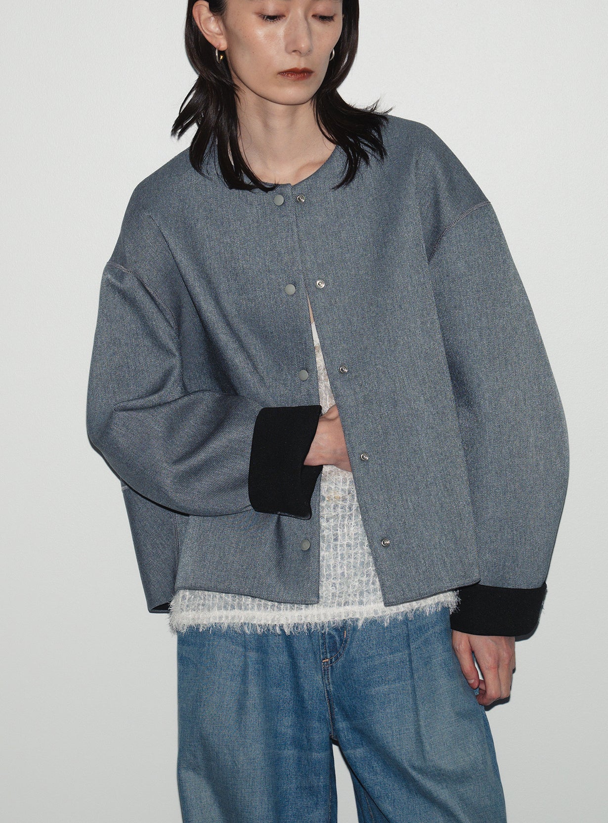 【予約商品】ボンディングコクーンブルゾン