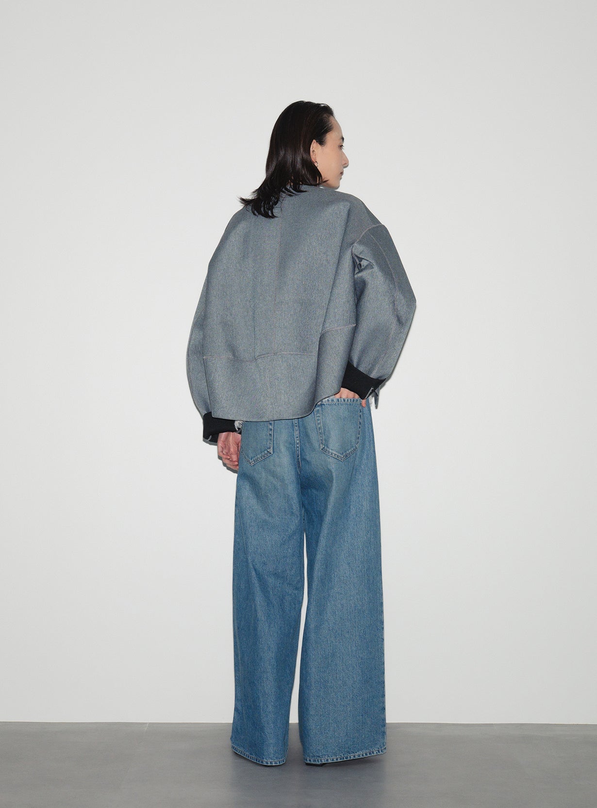 【予約商品】ボンディングコクーンブルゾン