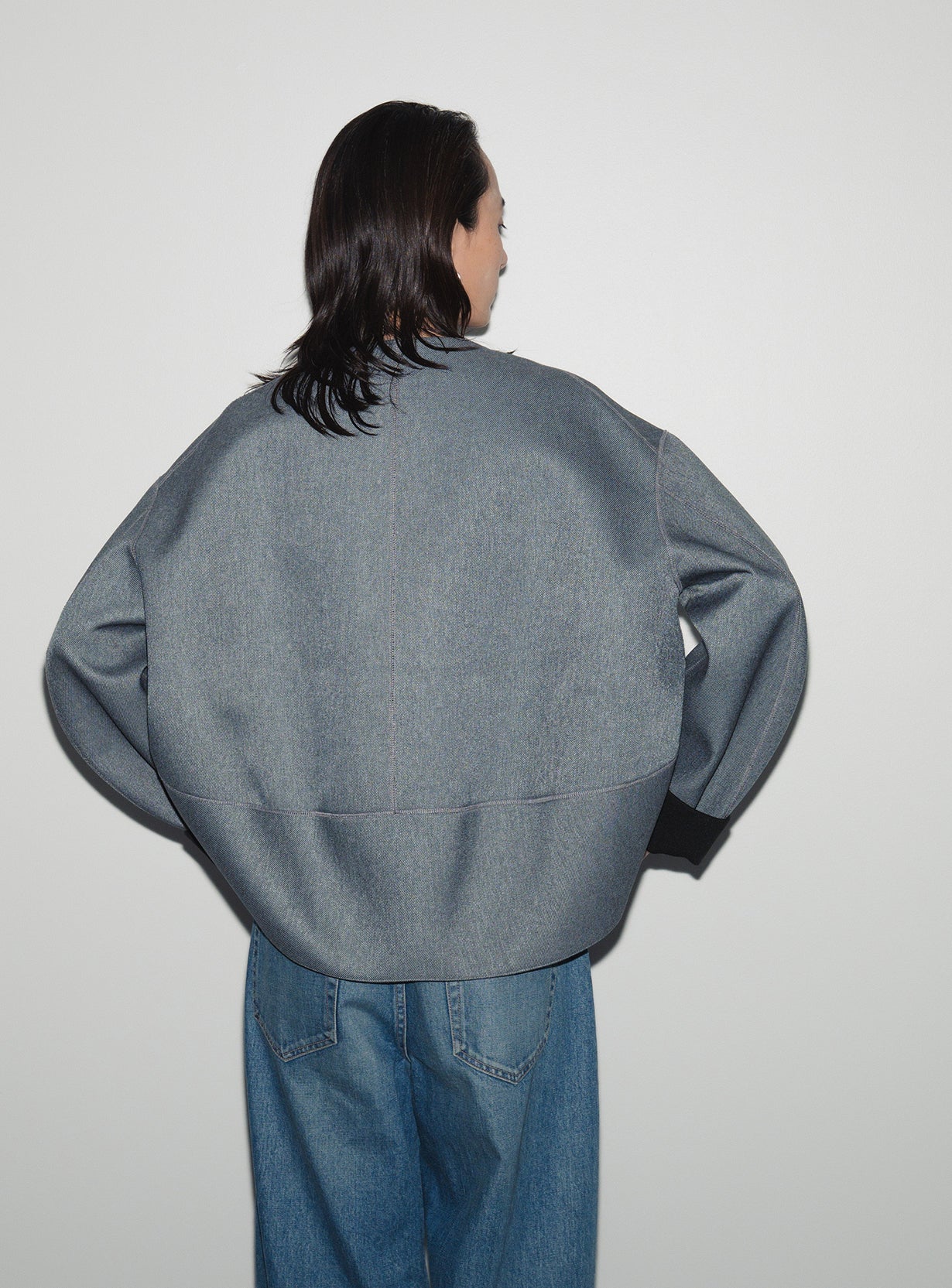 【予約商品】ボンディングコクーンブルゾン