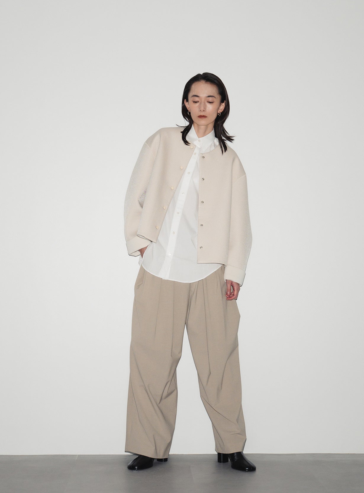 【予約商品】ボンディングコクーンブルゾン