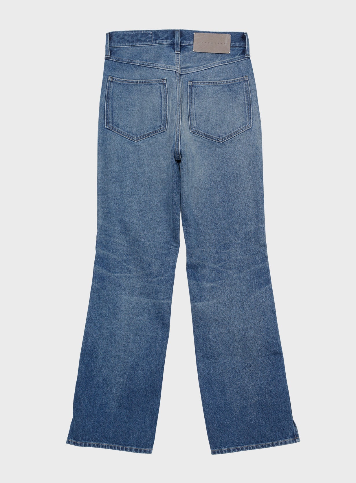 SPLIT PANEL JEANS WASH 001