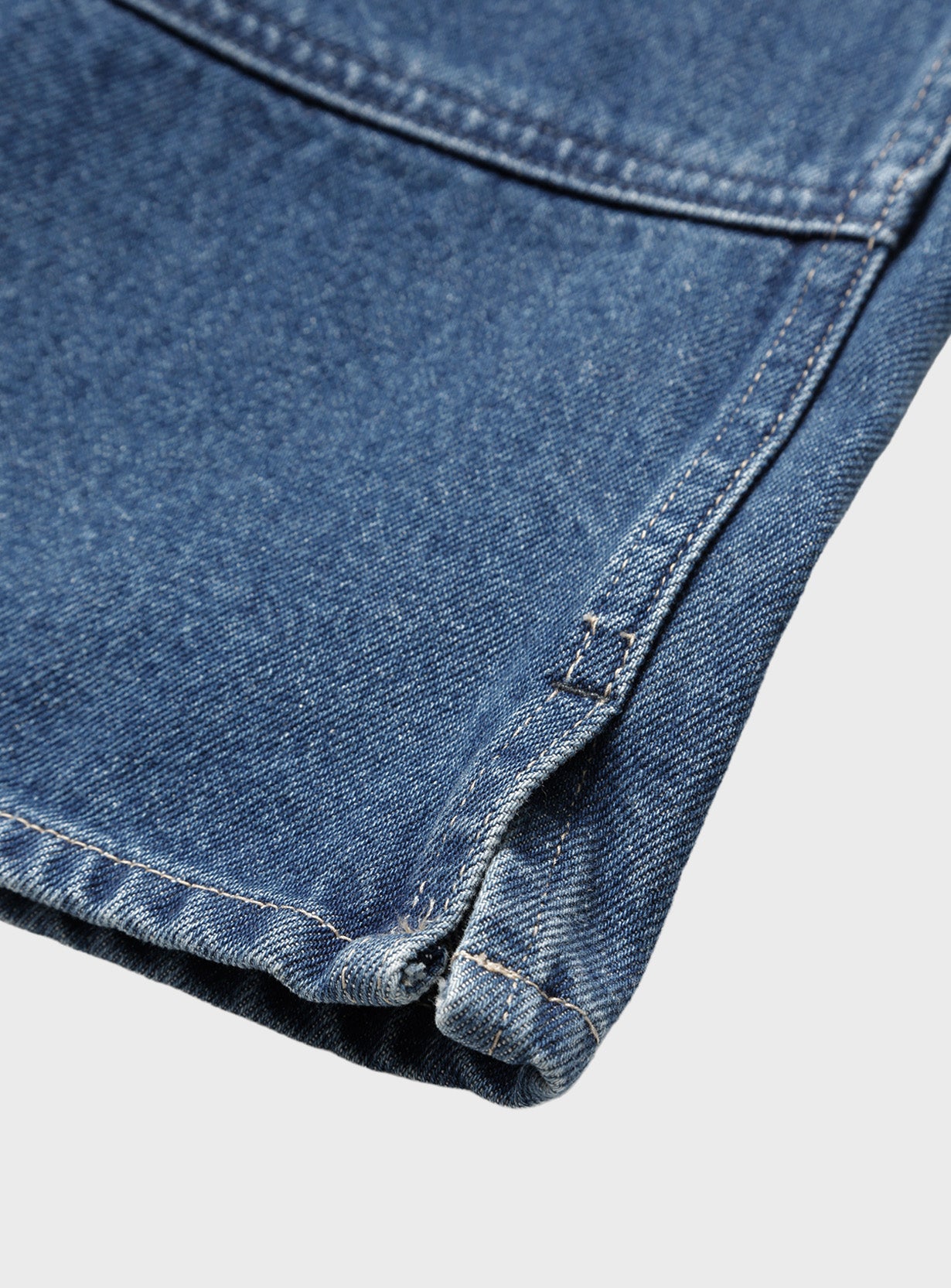 SPLIT PANEL JEANS WASH 001