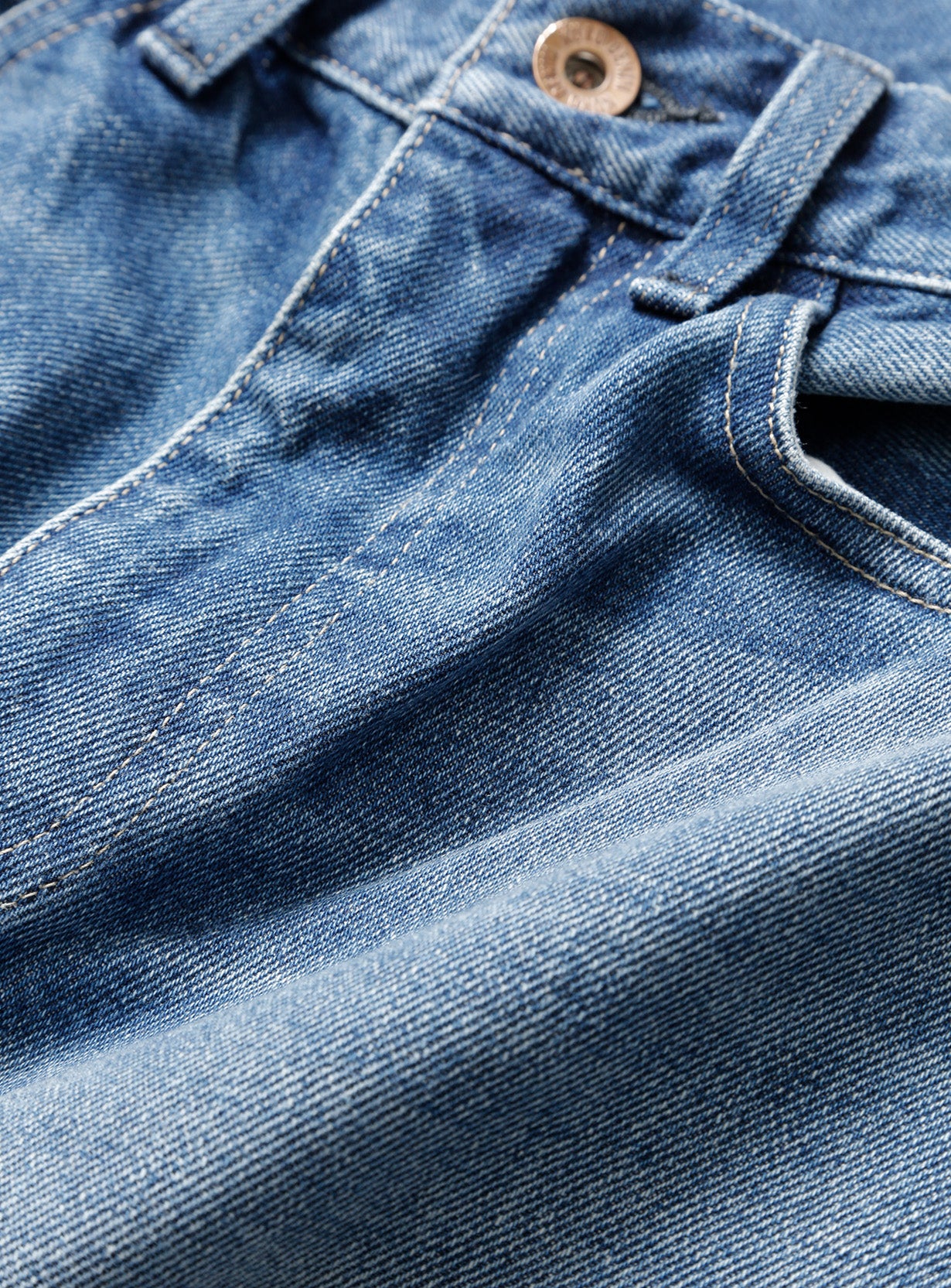 SPLIT PANEL JEANS WASH 001