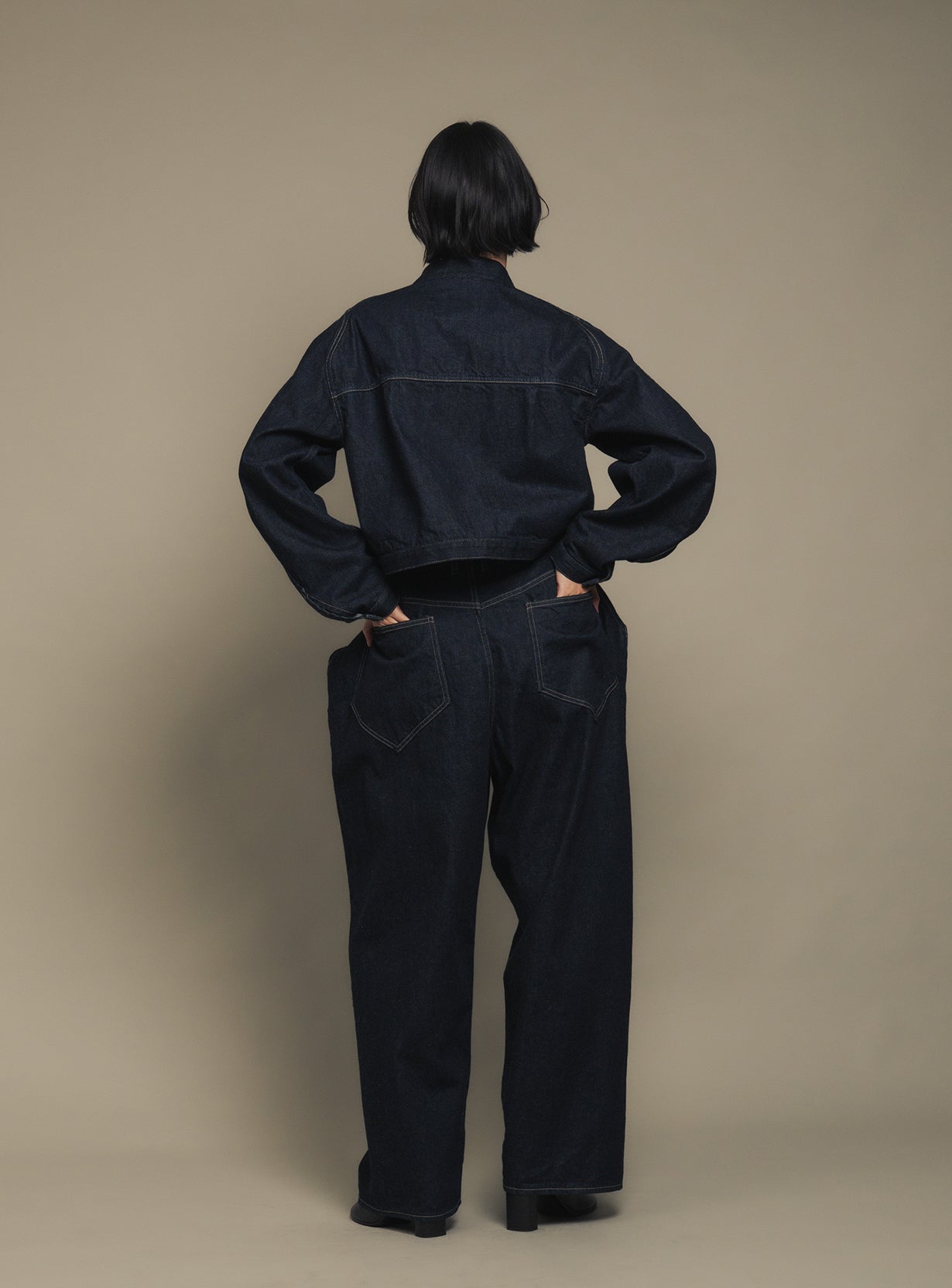 【予約商品】CROPPED DENIM JACKET