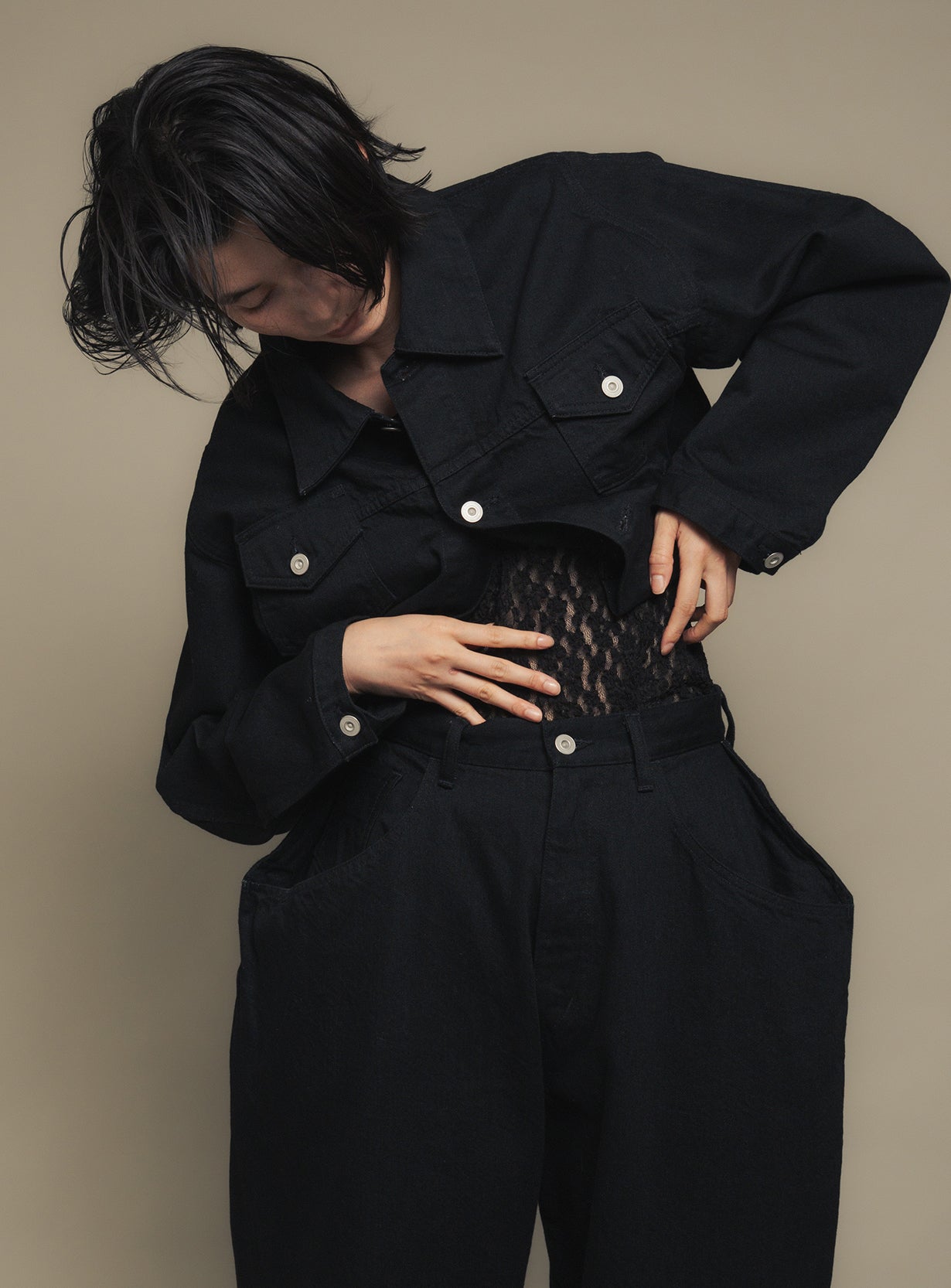 【予約商品】CROPPED DENIM JACKET