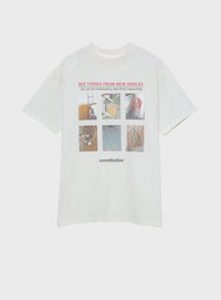 17/-ROUND SHAPE DYED TEE "Constitutive"
