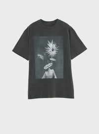 KUROiro TEE ROUND SHAPE S/S TEE with M!DOR! 2