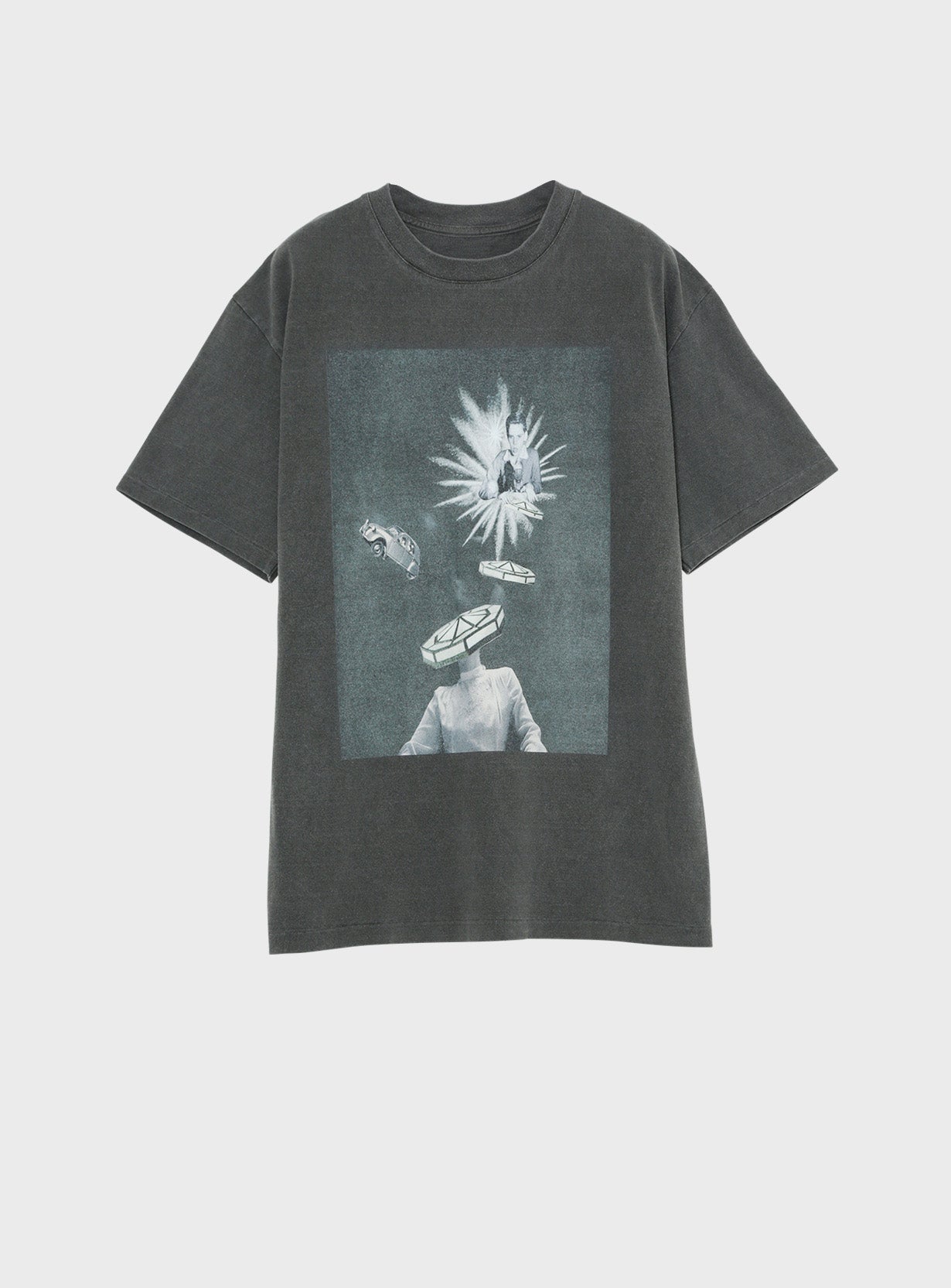 KUROiro TEE ROUND SHAPE S/S TEE with M!DOR! 2