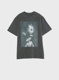 KUROiro TEE ROUND SHAPE S/S TEE with M!DOR! 2