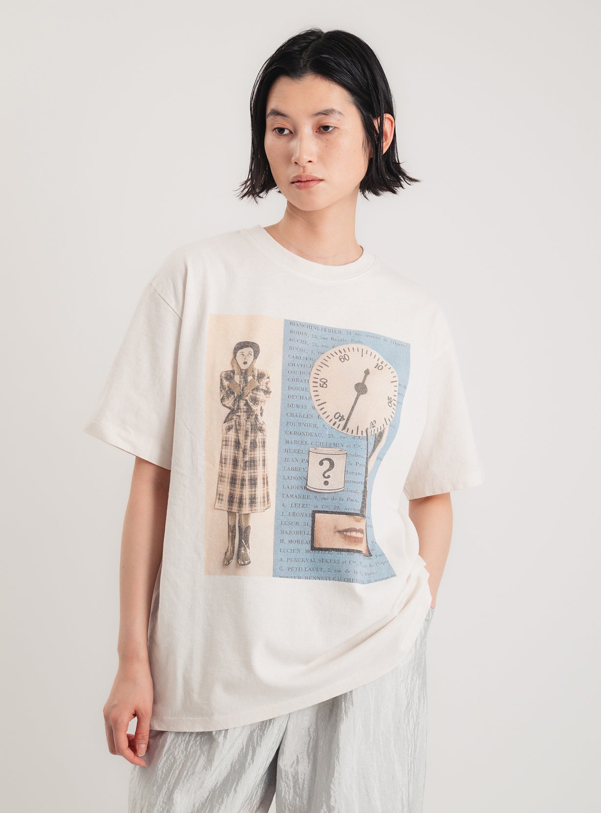 KUROiro TEE ROUND SHAPE S/S TEE with M!DOR! 3