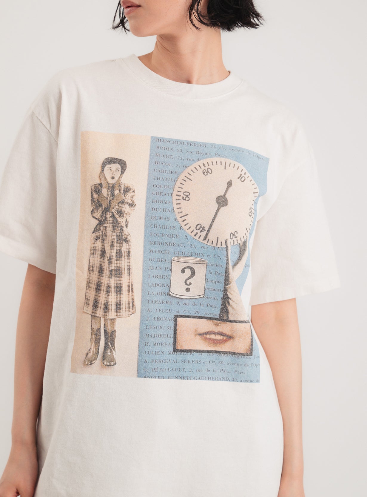 KUROiro TEE ROUND SHAPE S/S TEE with M!DOR! 3