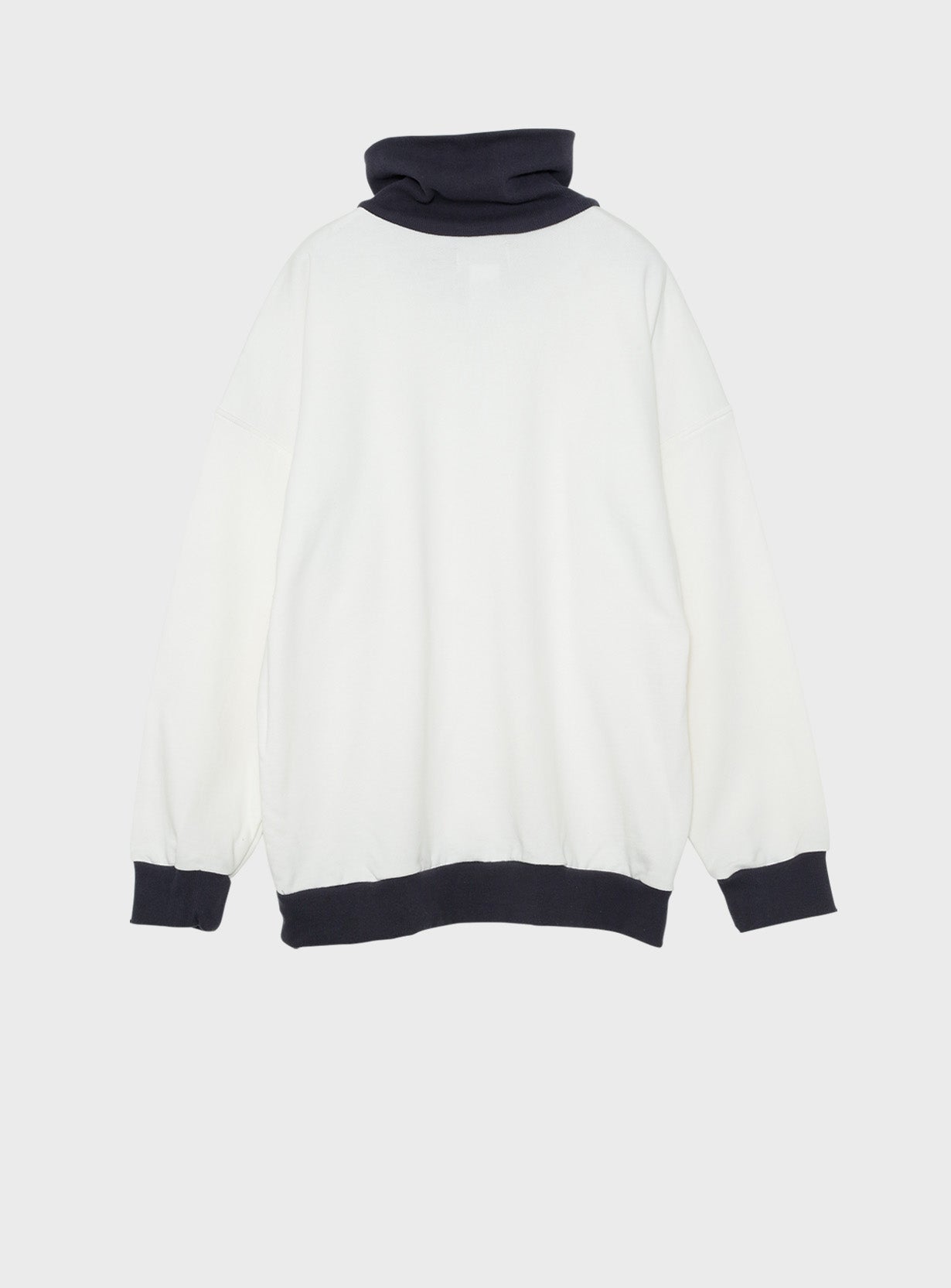 OVERSIZE LAYERED ZIP TOP
