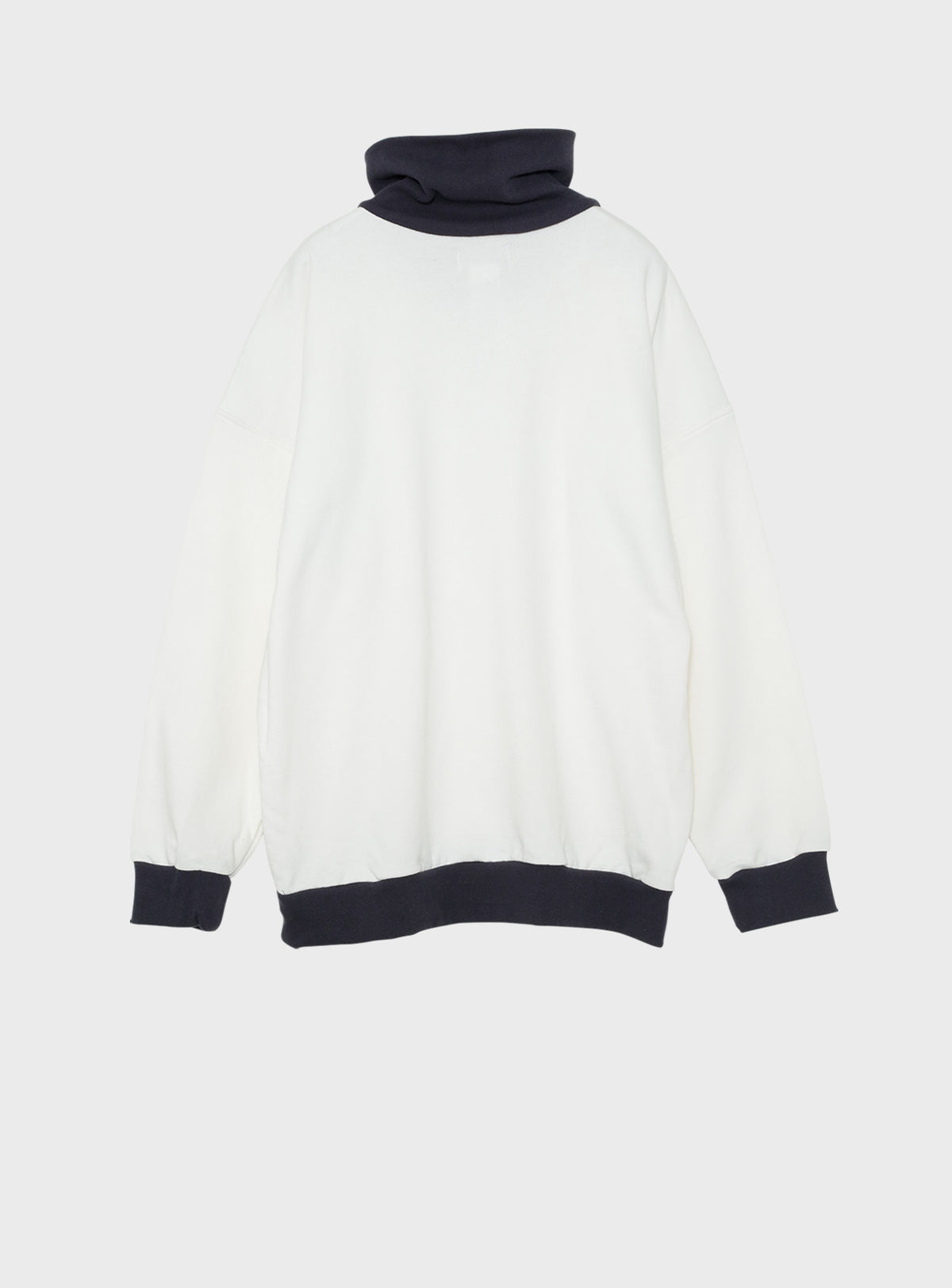 OVERSIZE LAYERED ZIP TOP