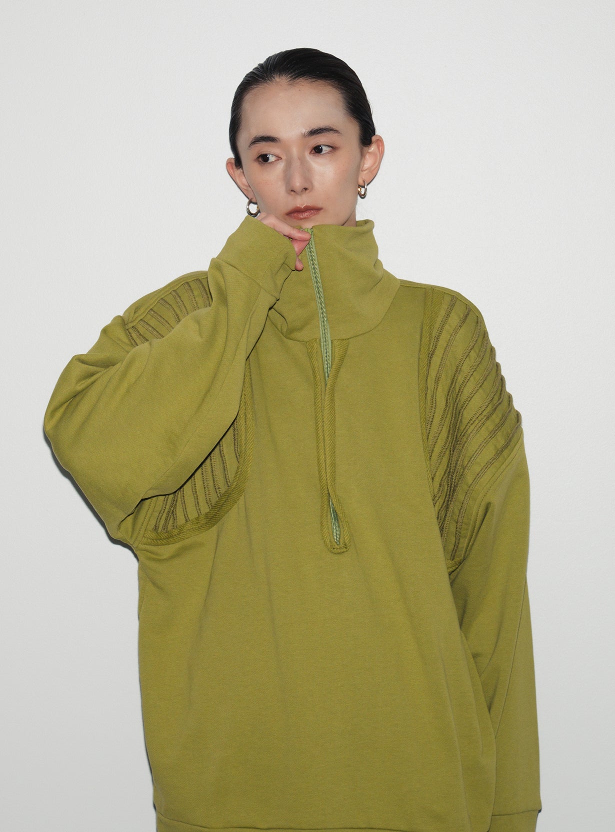 OVERSIZE ZIP TOP