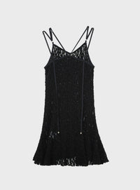 Shrink lace camisole