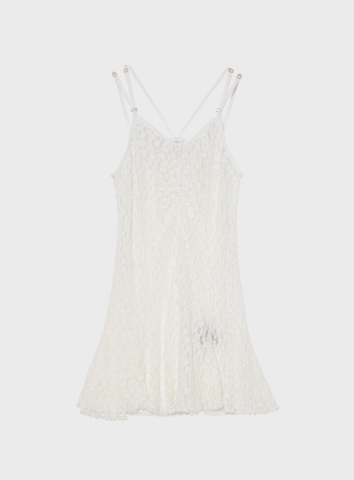 Shrink lace camisole