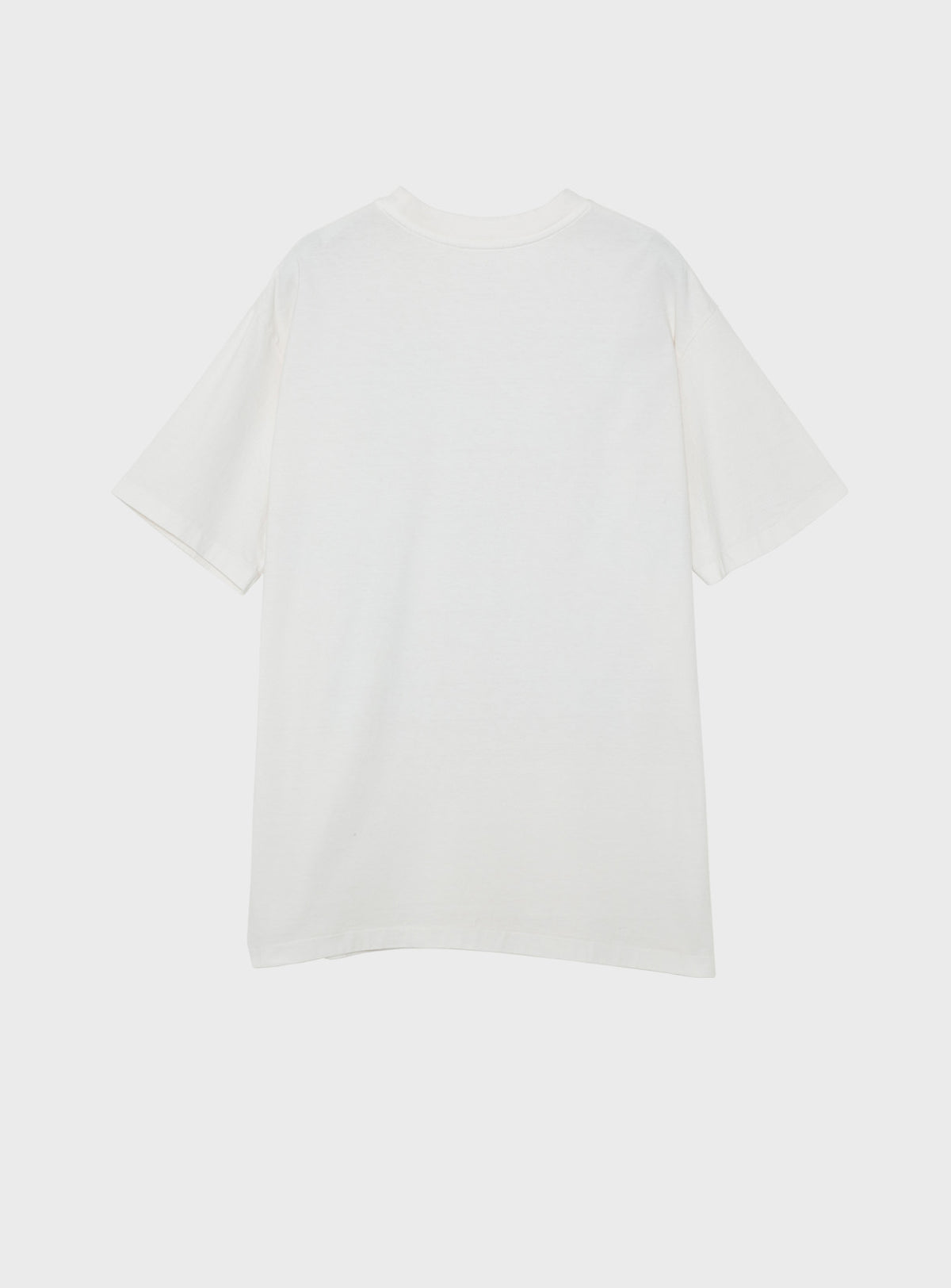 17/-ROUND SHAPE DYED TEE "Don't Chase"