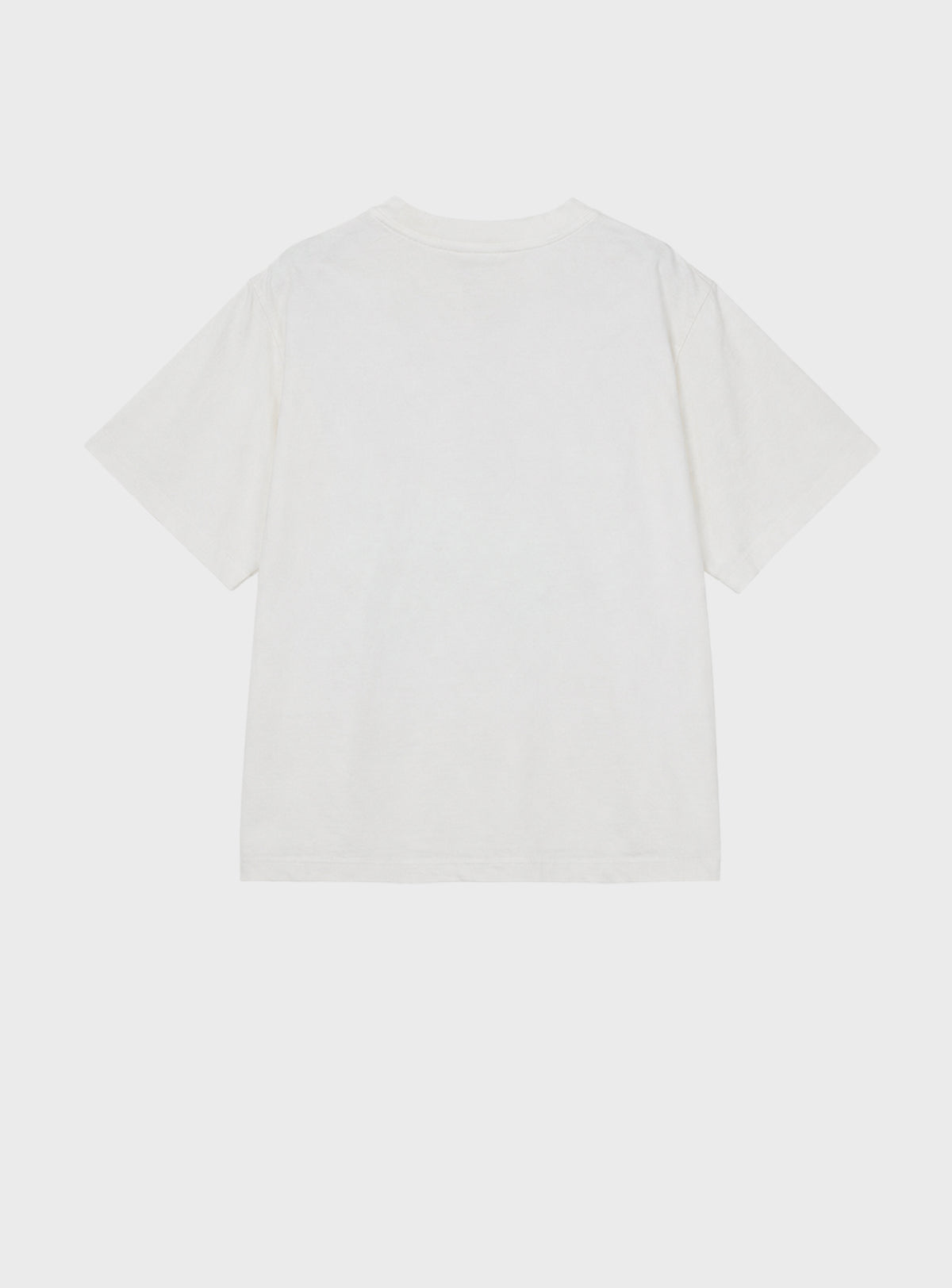 17/-ROUND SHAPE DYED TEE "In The"