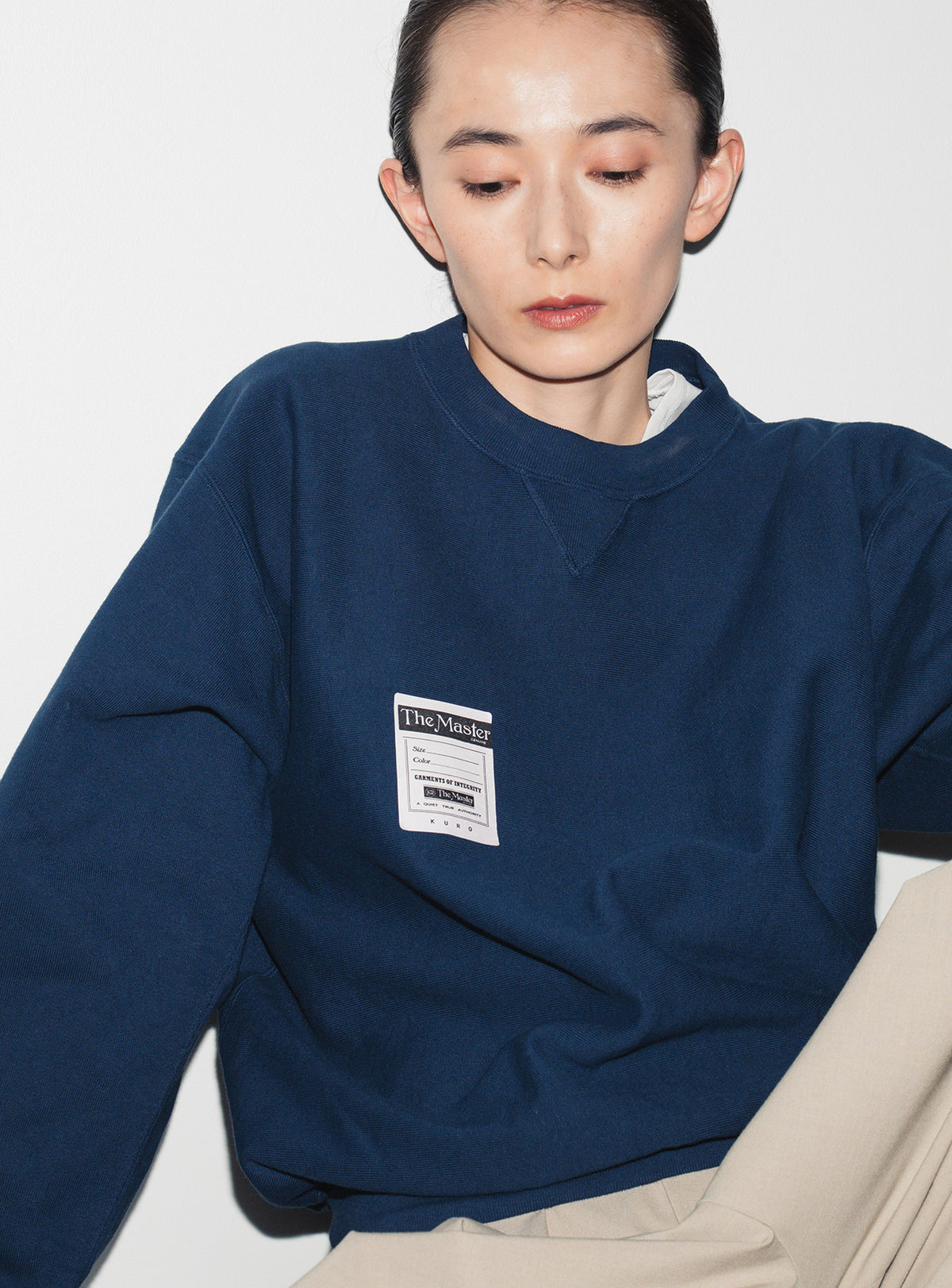BLANK CREW NECK SWEAT