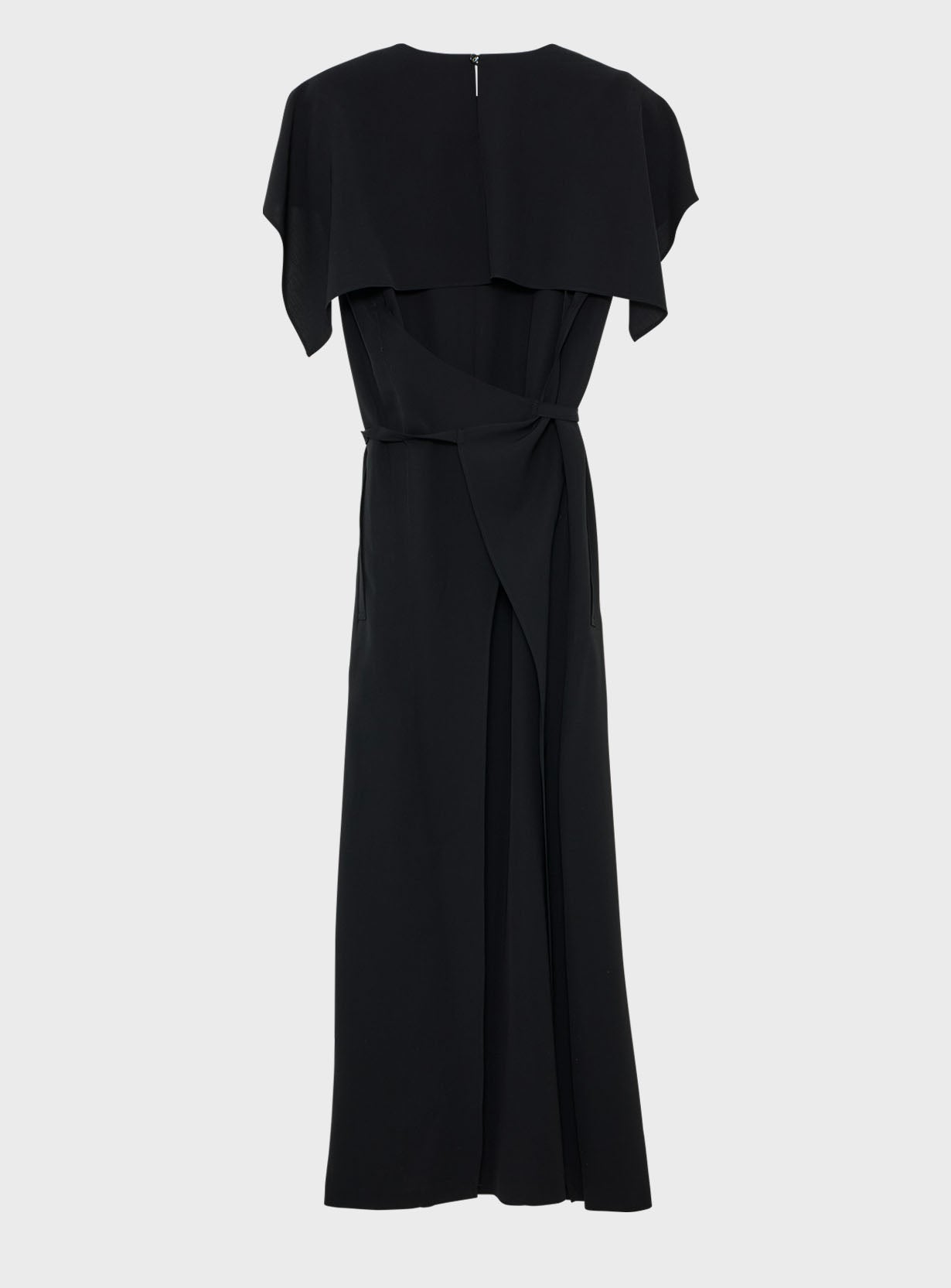 Selina back cape dress
