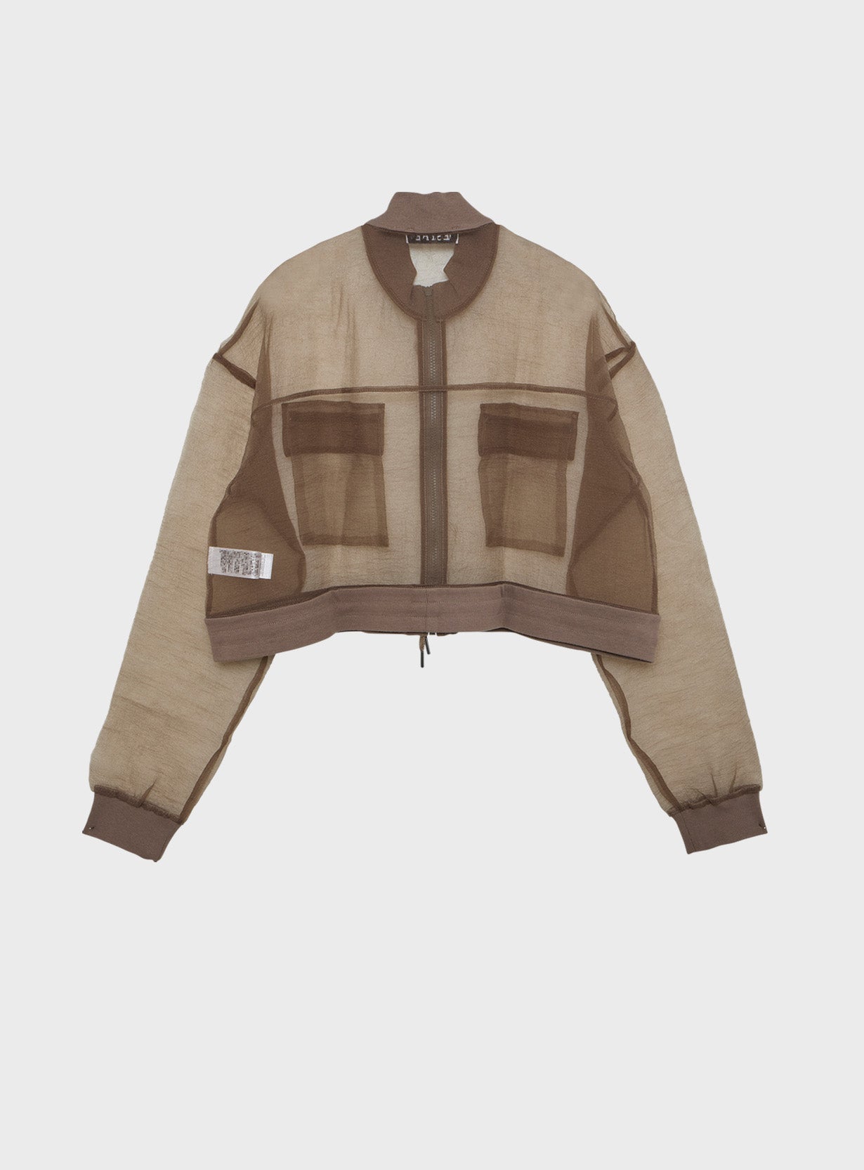 Organza Bomber Jacket