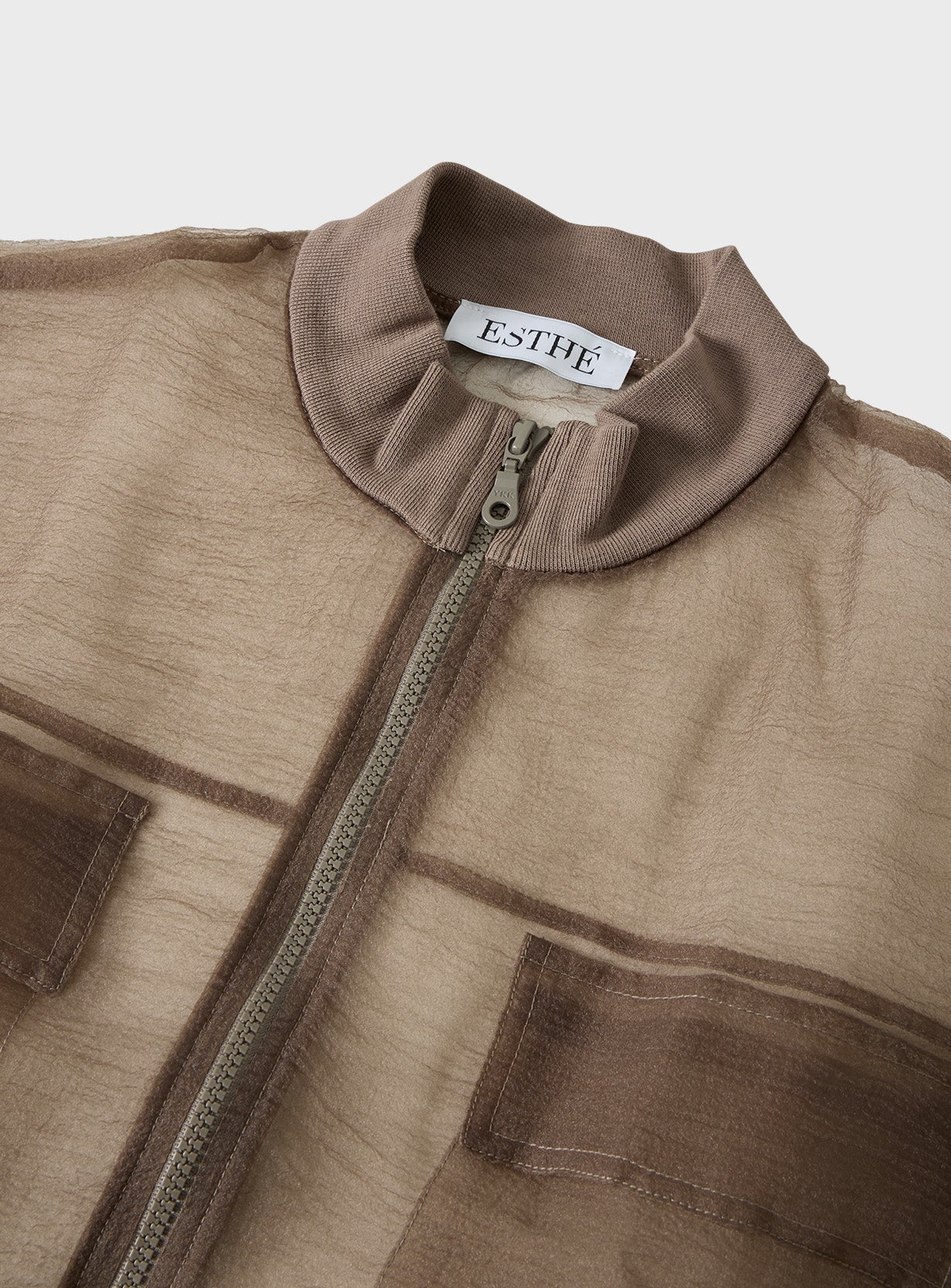 Organza Bomber Jacket