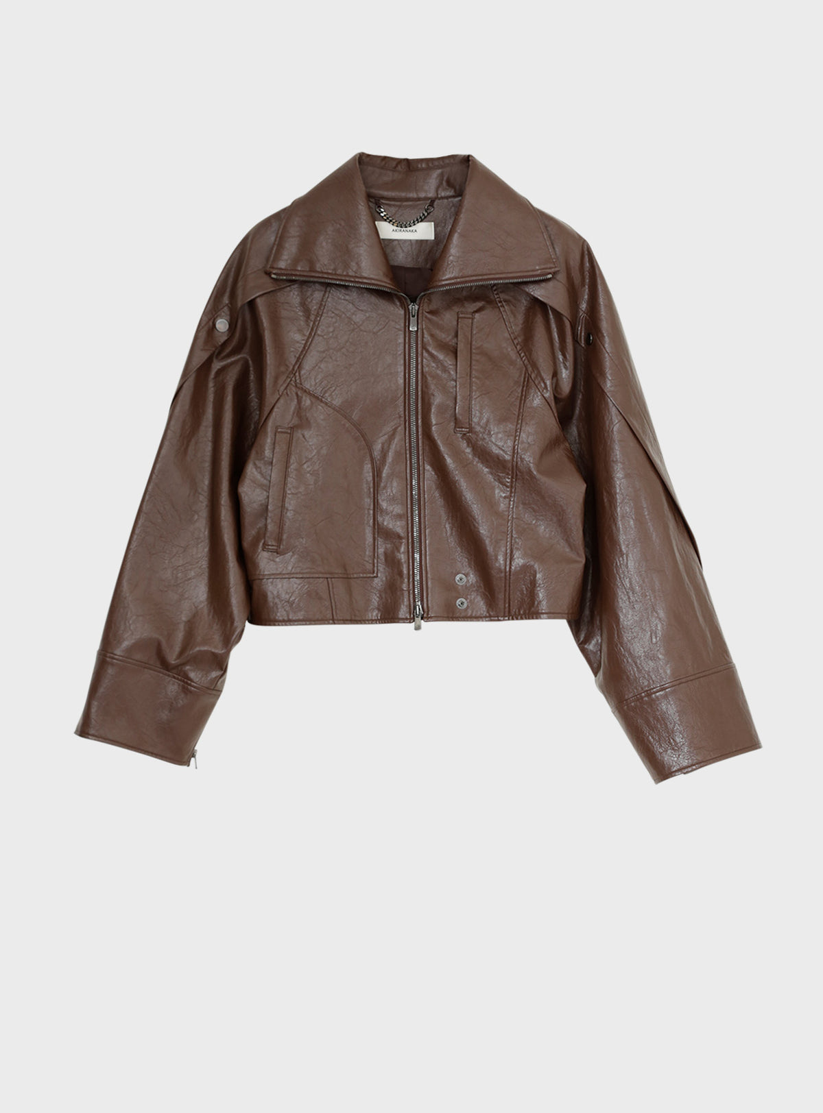 Cherie faux leather blouson