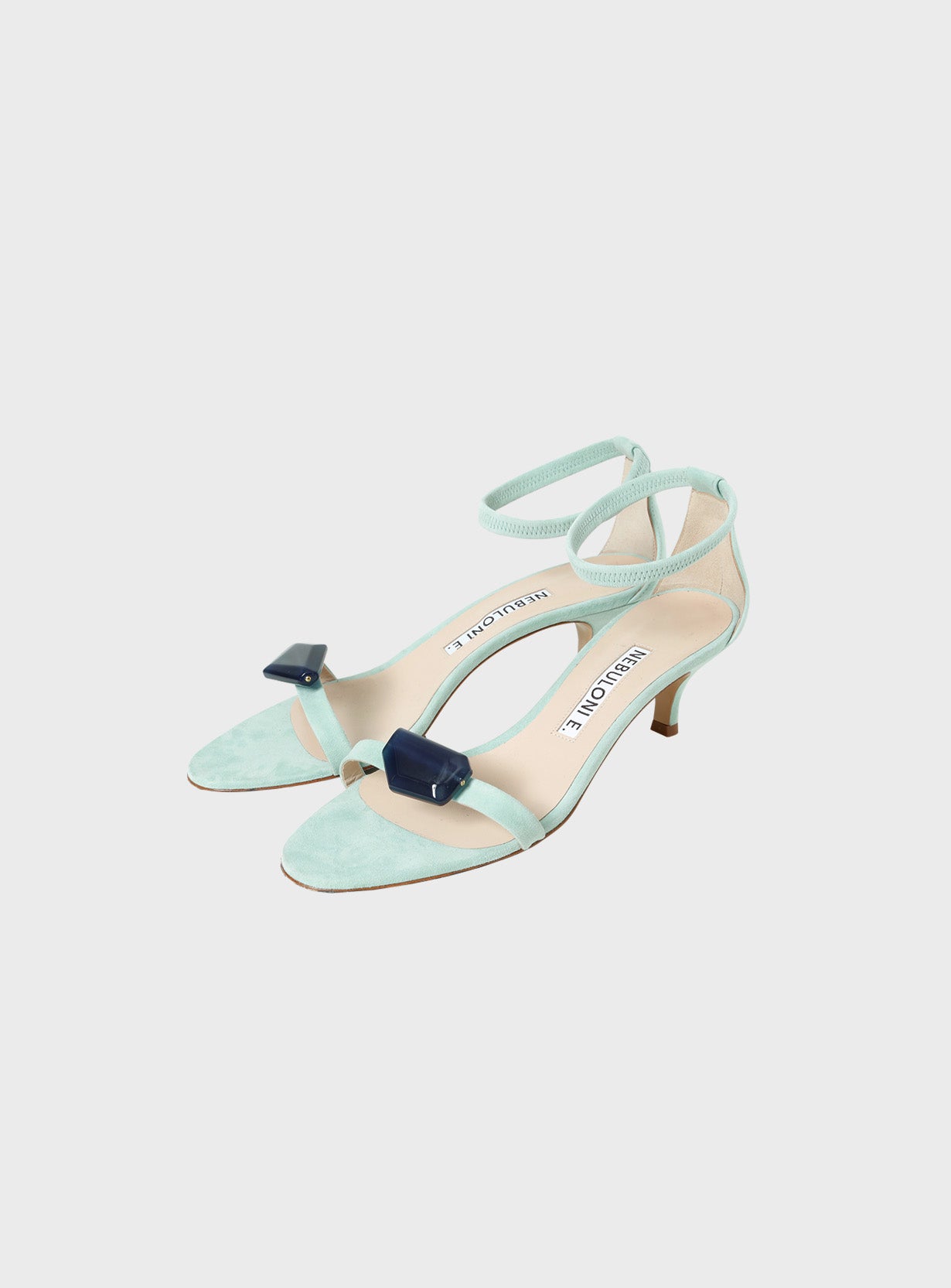 アンクルゴムストラップサンダル