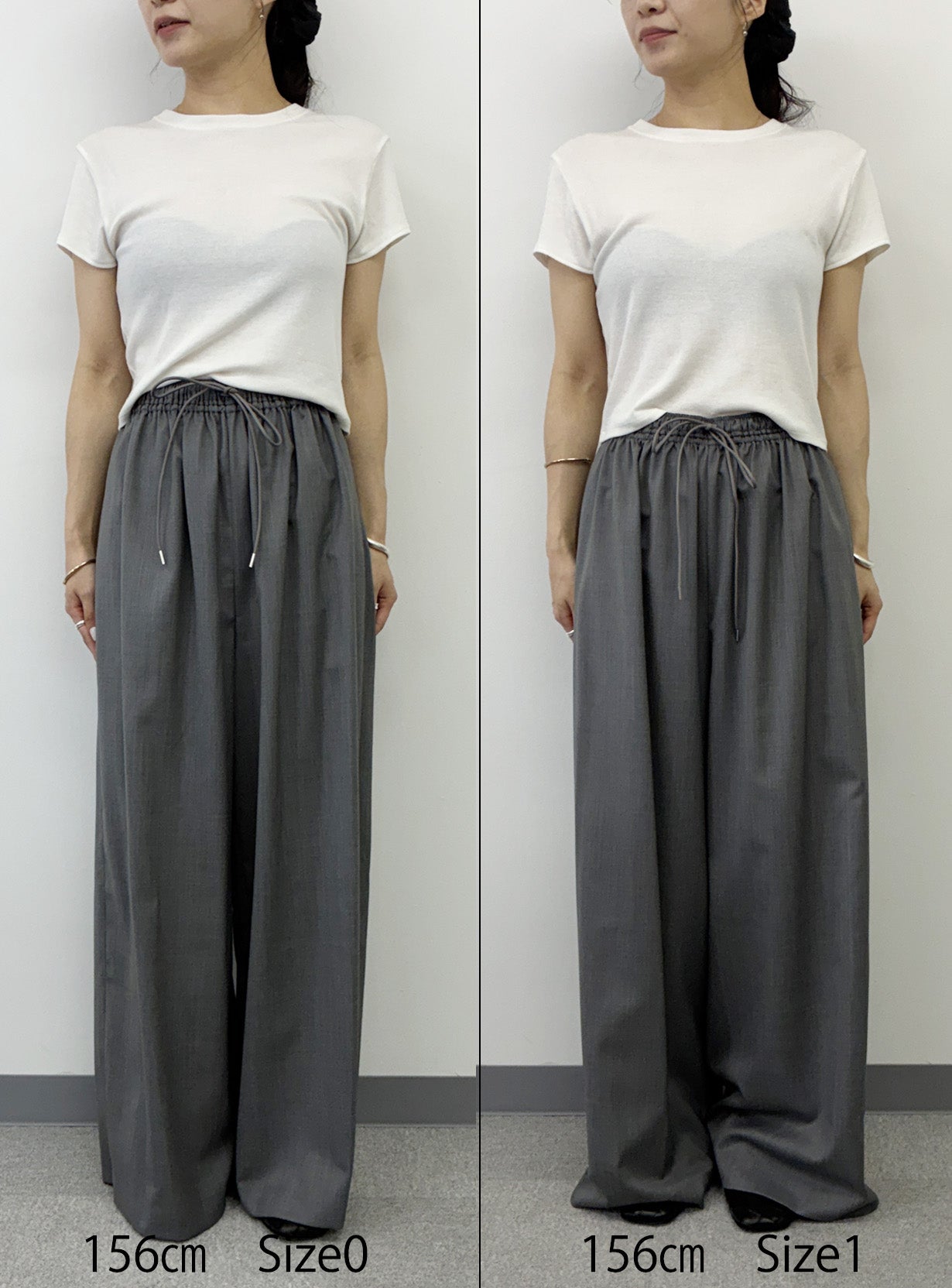 【追加販売】ギャザーイージーワイドパンツ
