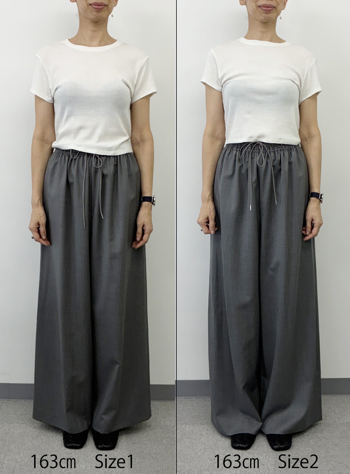 【追加販売】ギャザーイージーワイドパンツ