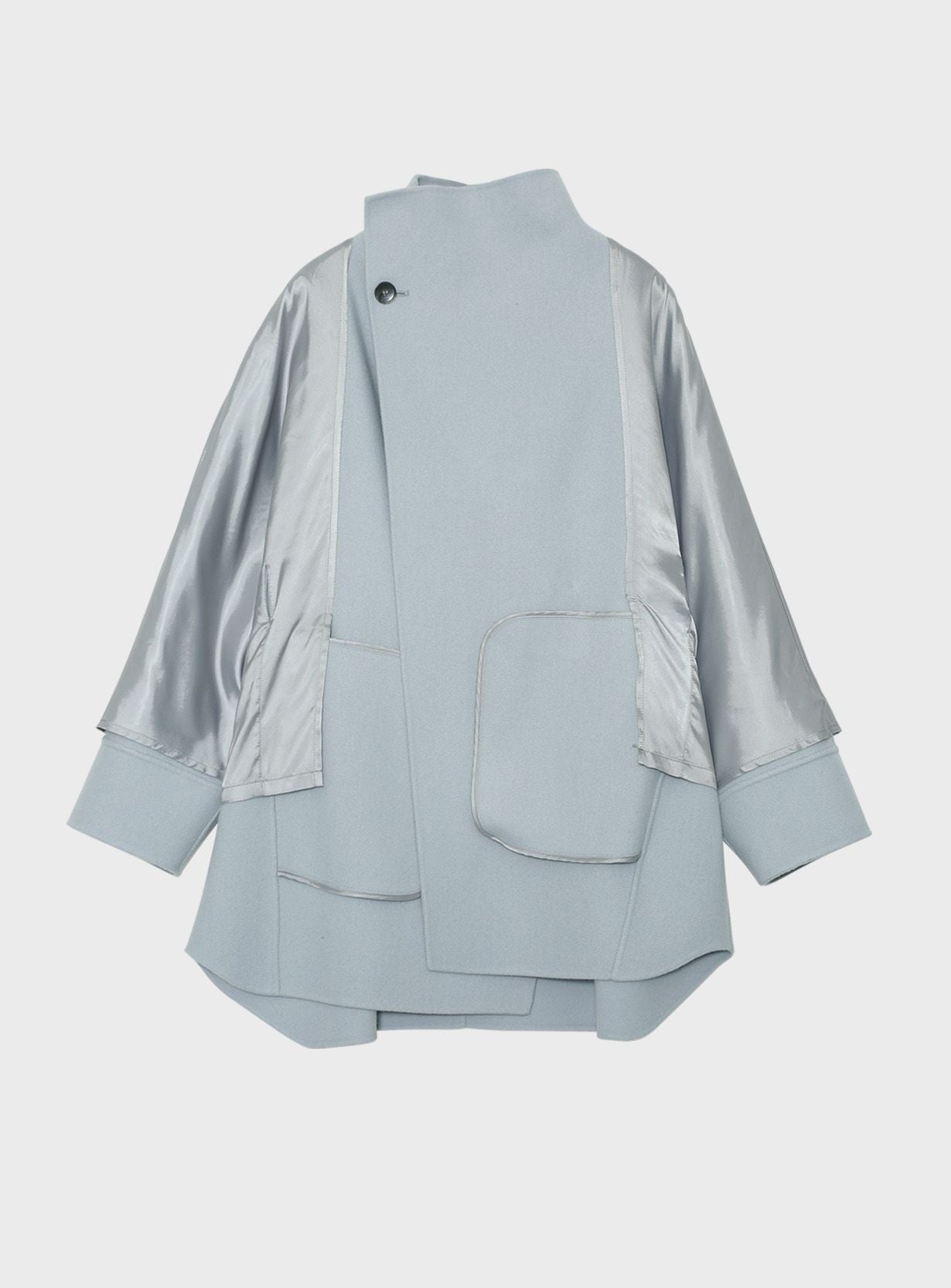 【予約商品】ファネルネックミドルコート