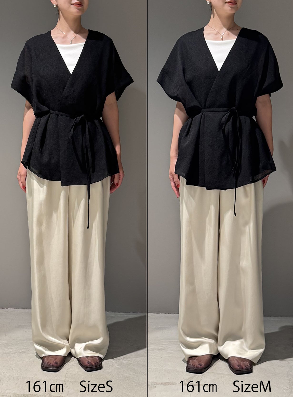 【追加販売】メッシュハオリブラウス