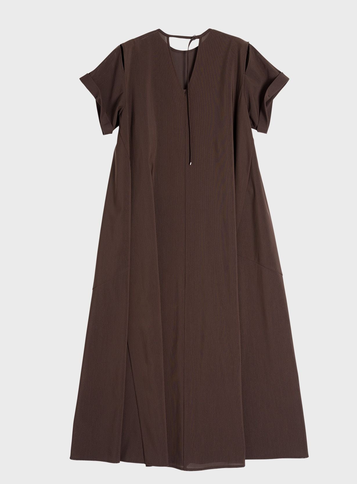 メッシュロングドレス