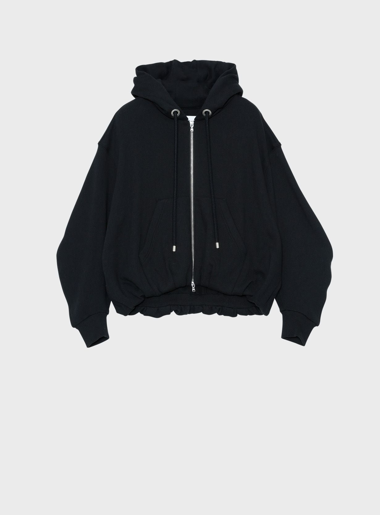 【予約商品】バルーンヘムジップフーディ