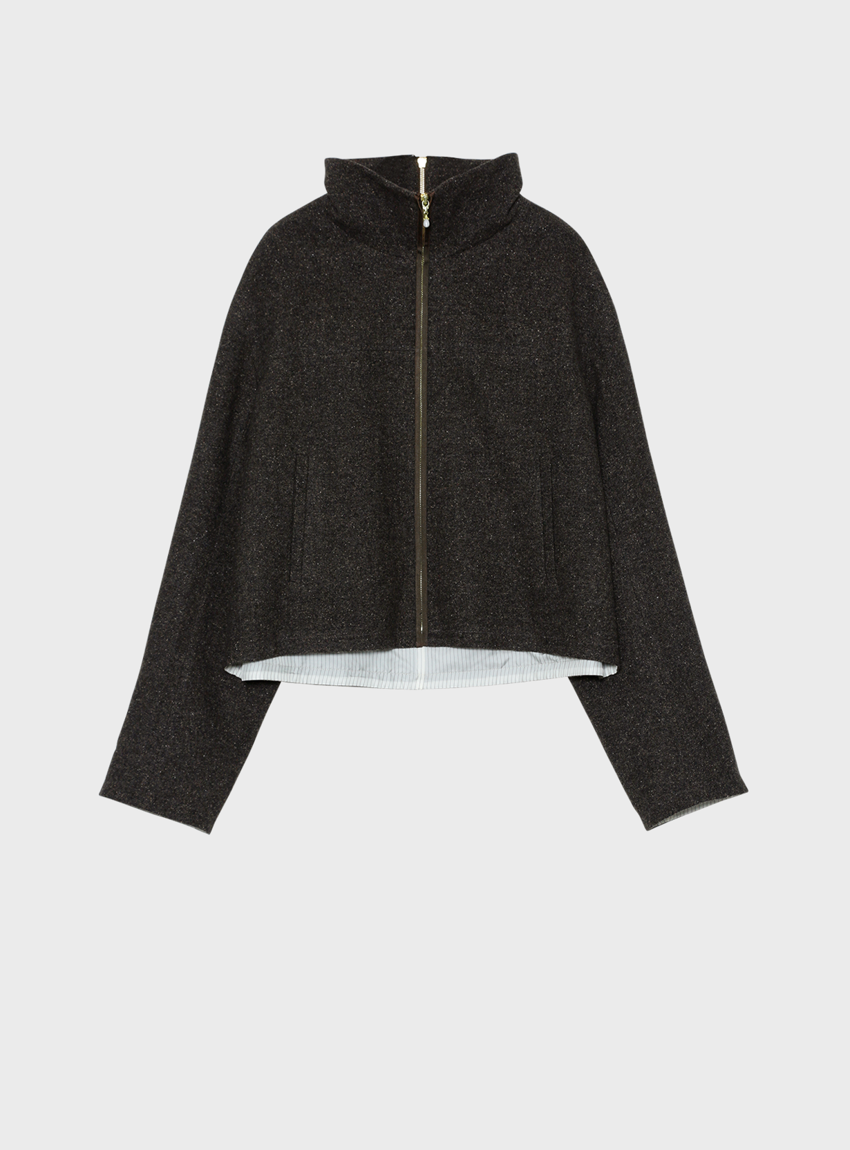 【予約商品】シルクネップジップジャケット