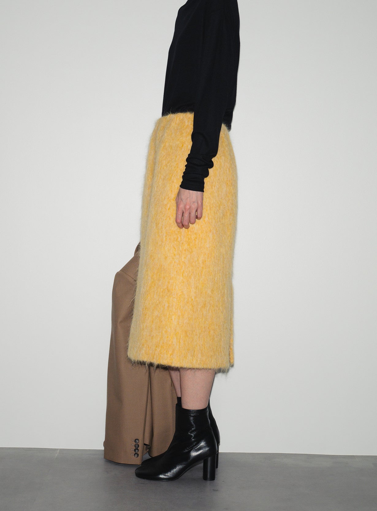 【予約商品】シャギーストレートスカート