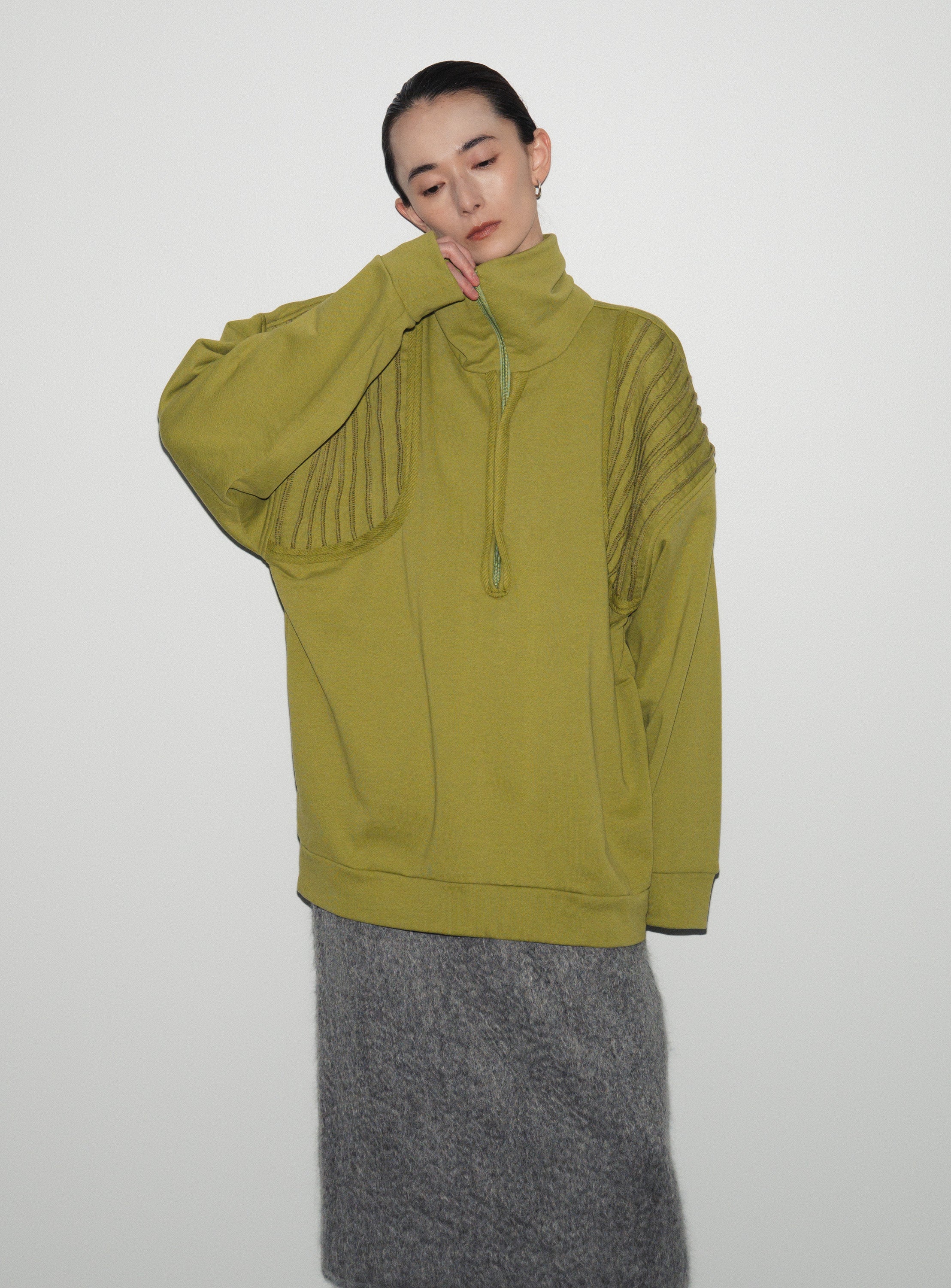 【予約商品】シャギーストレートスカート