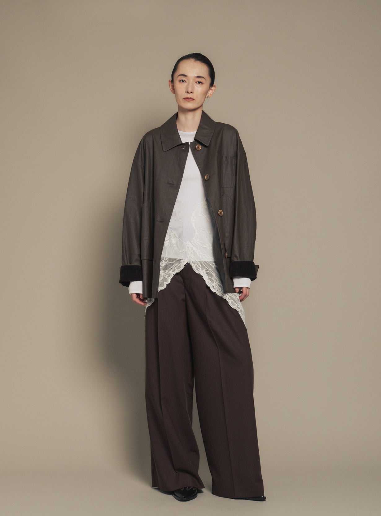 【予約商品】ストレートパンツ
