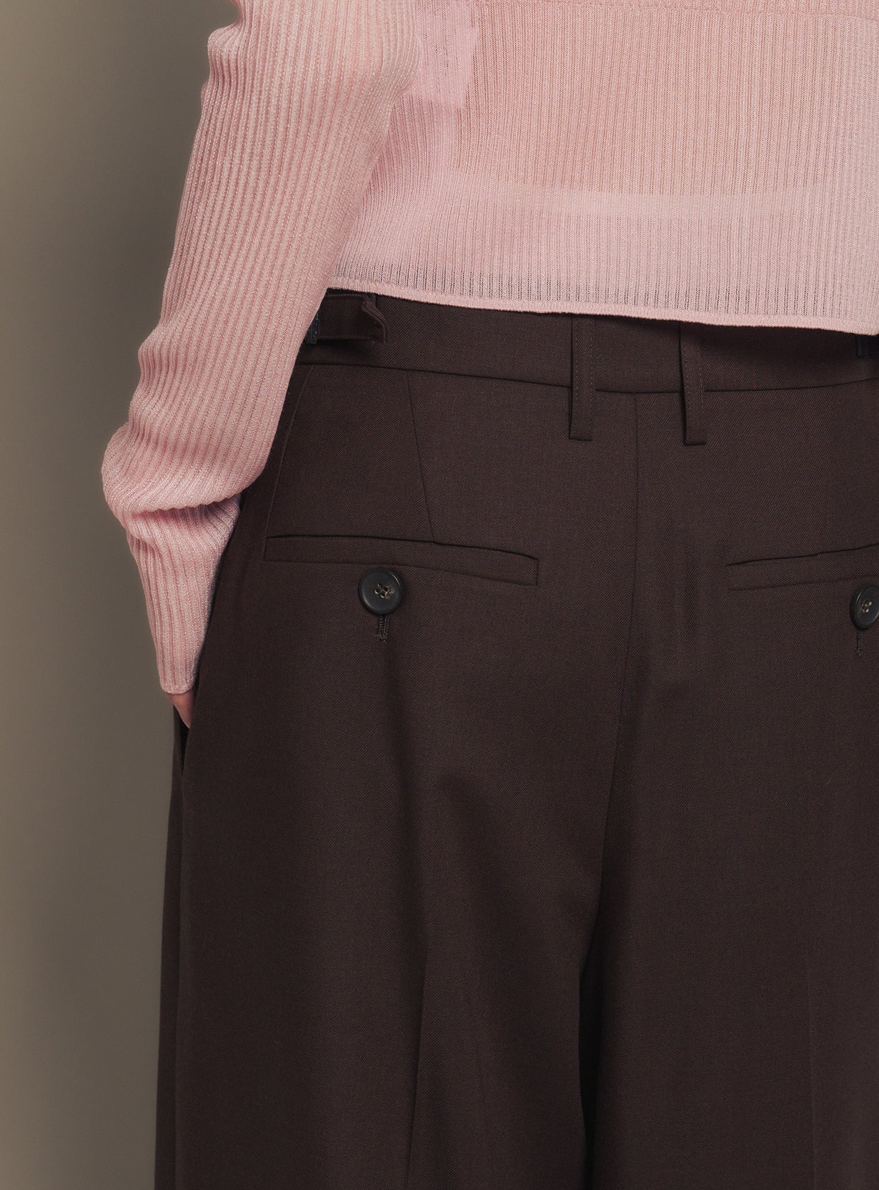 【予約商品】ストレートパンツ