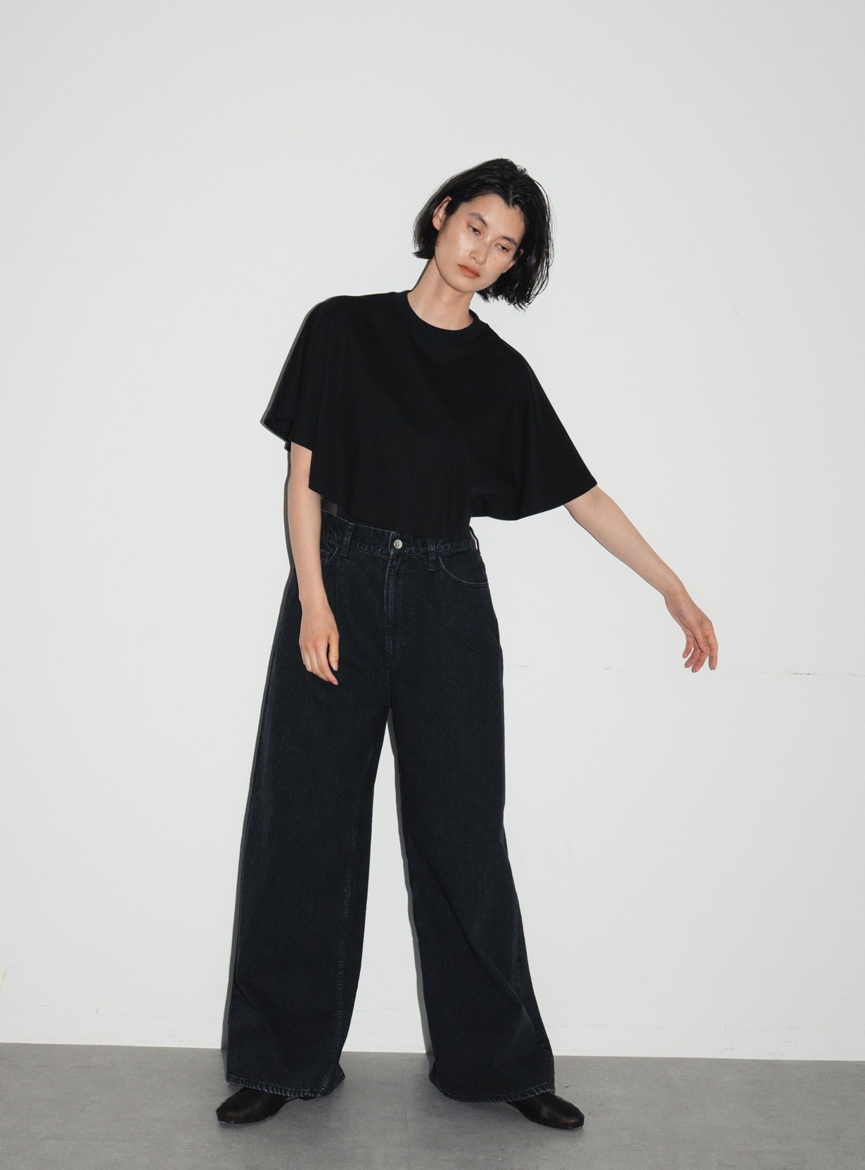 アルビニサーキュラーTシャツ