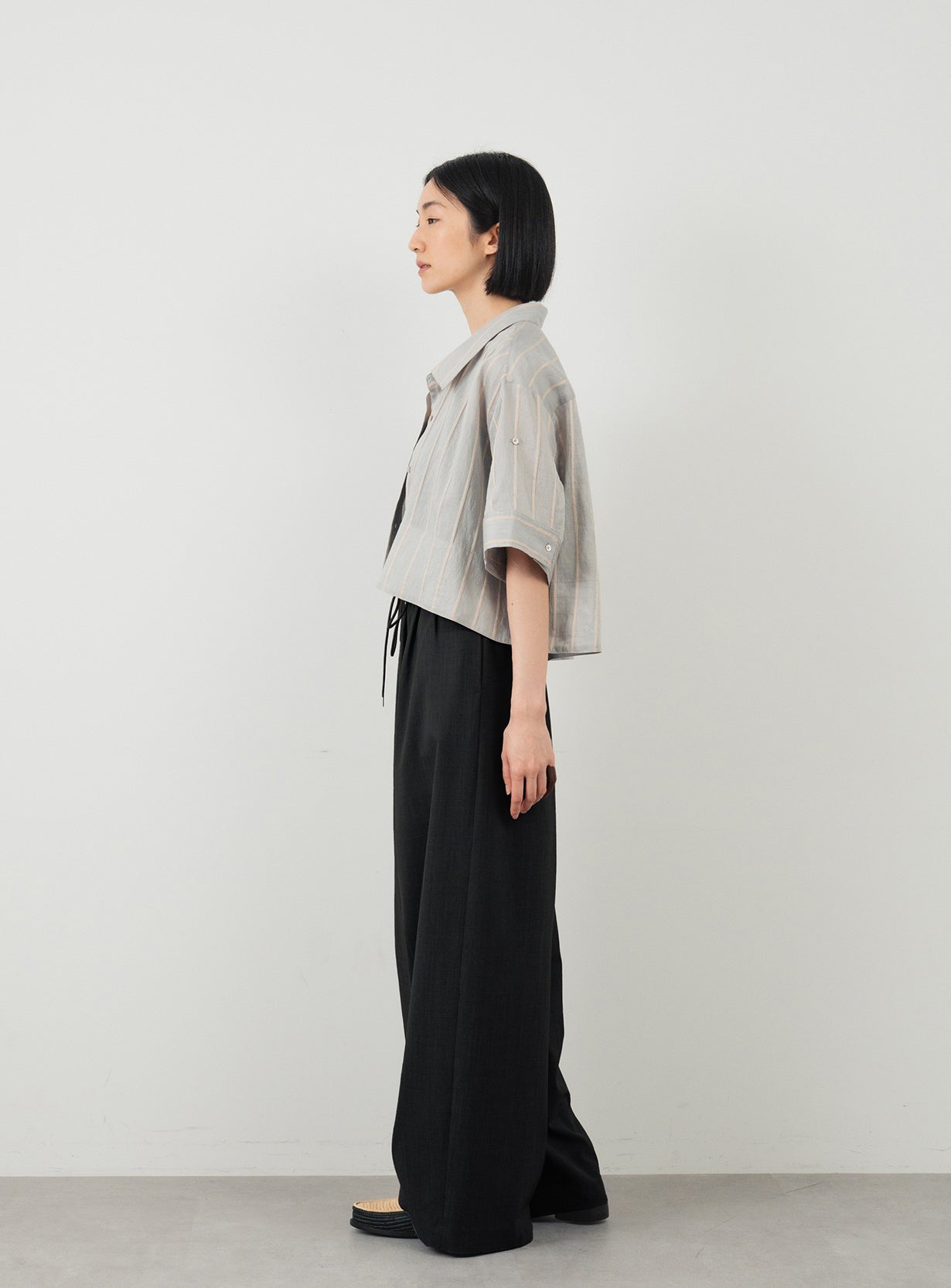 【追加販売】ギャザーイージーワイドパンツ