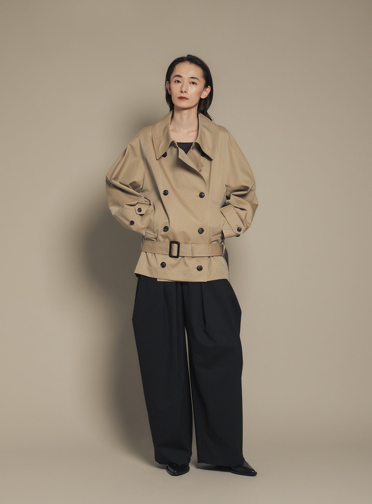 【予約商品】ローポイントオーバートレンチ