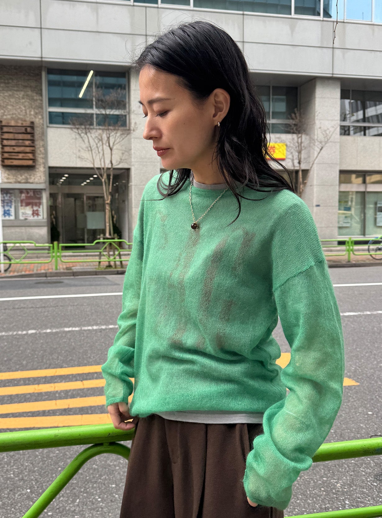 モヘアルーズプルオーバー