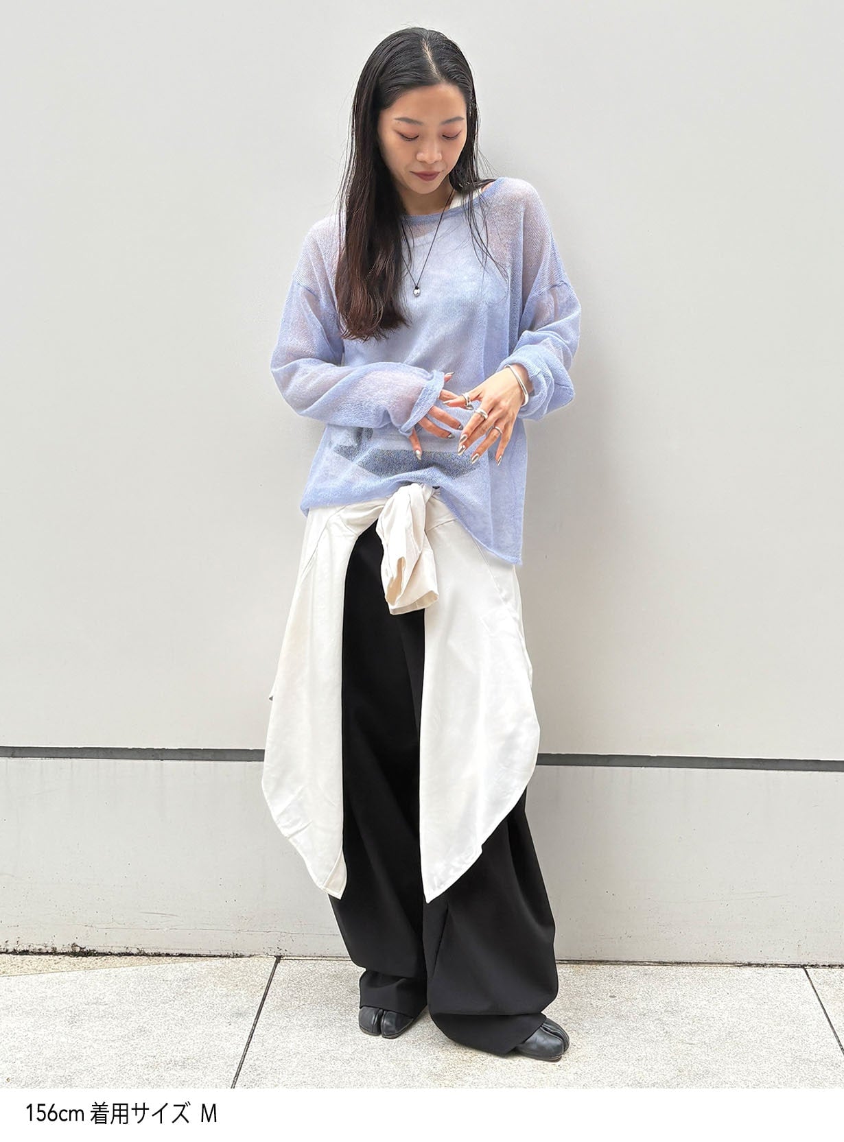 モヘアルーズプルオーバー